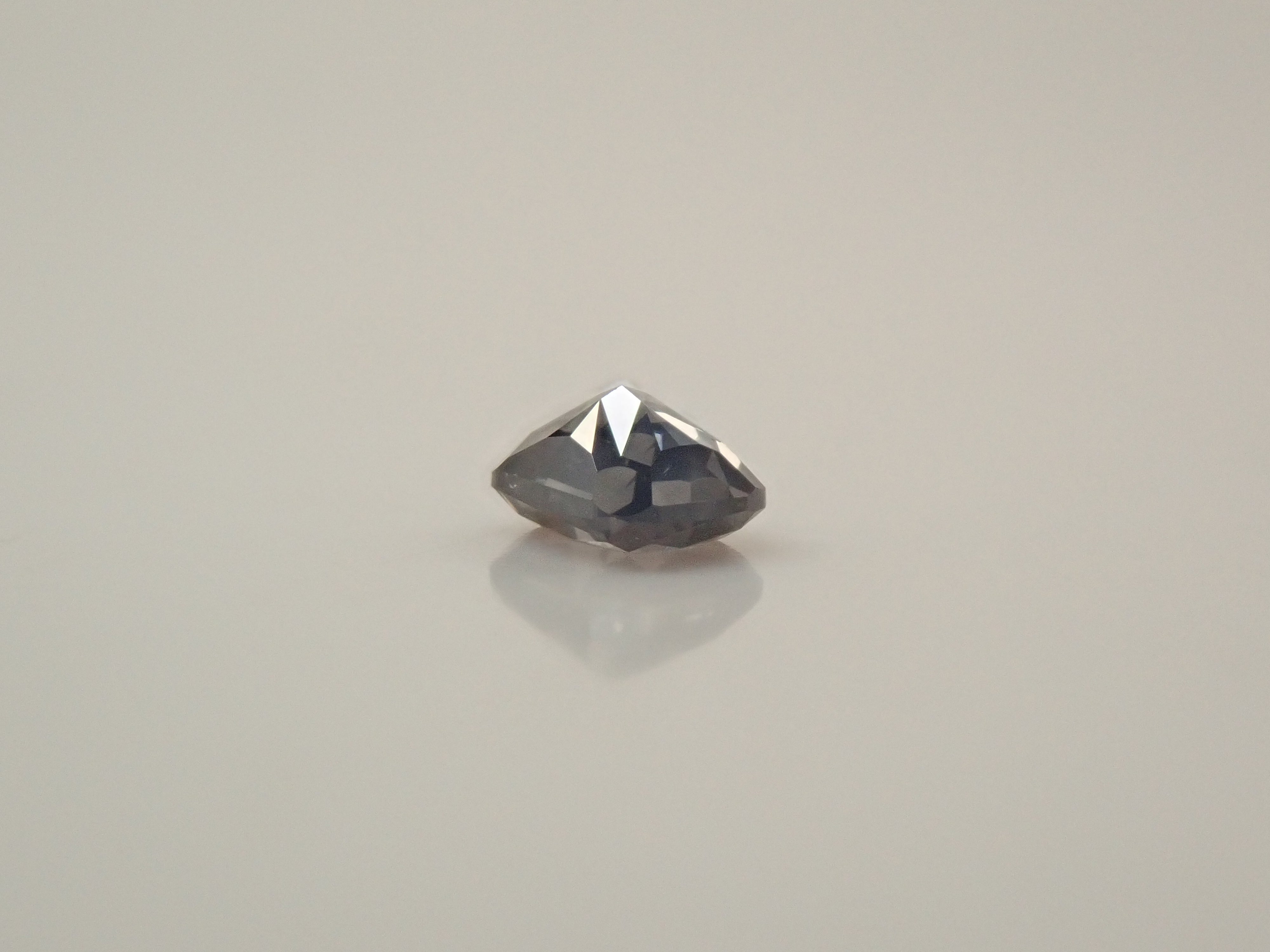 【32501854掲載】グレーダイヤモンド 0.079ctルース(FANCY DARK GRAY, I-1)