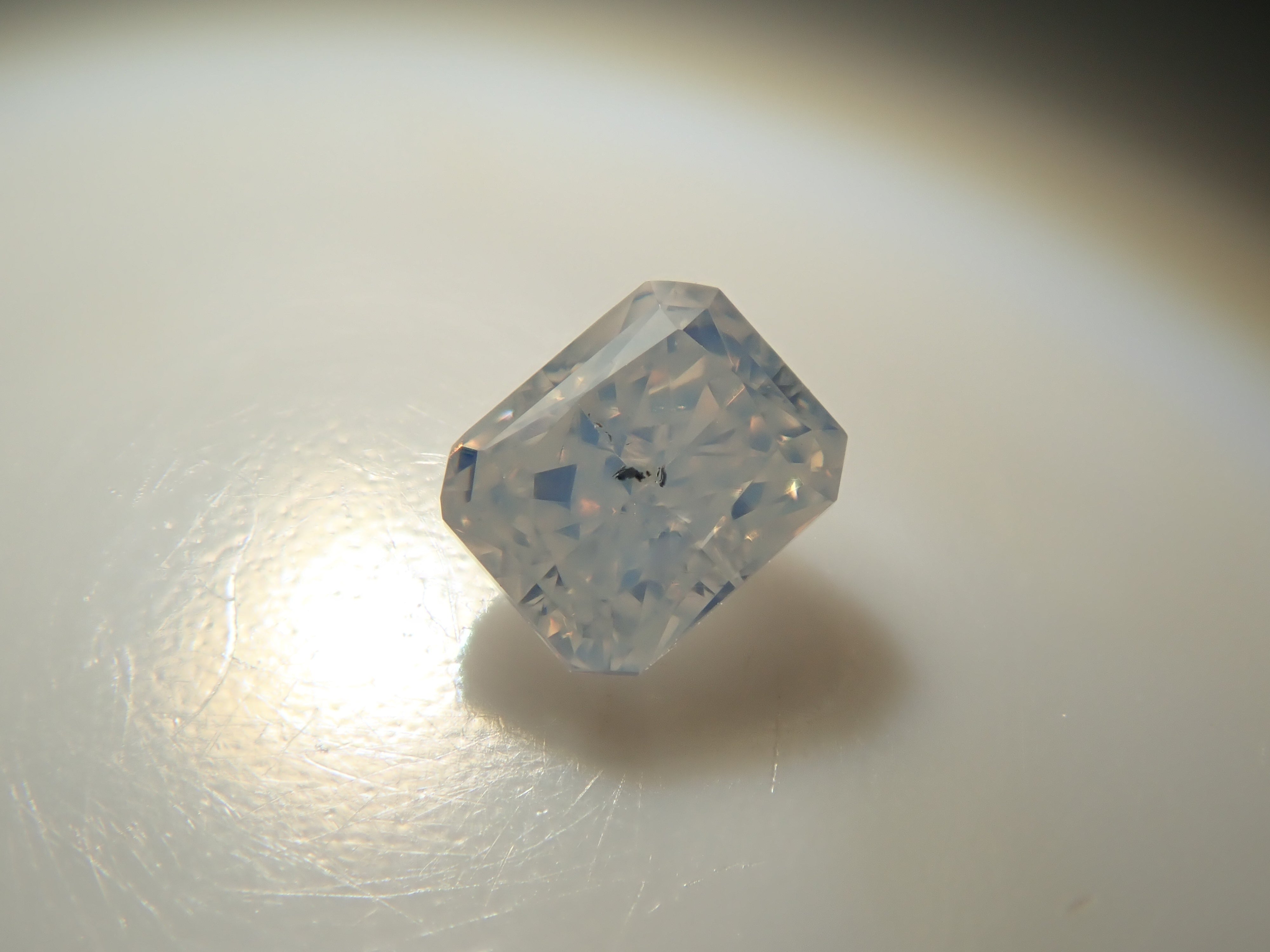 【32501857掲載】ホワイトダイヤモンド 0.108ctルース(FANCY WHITE, I-1)