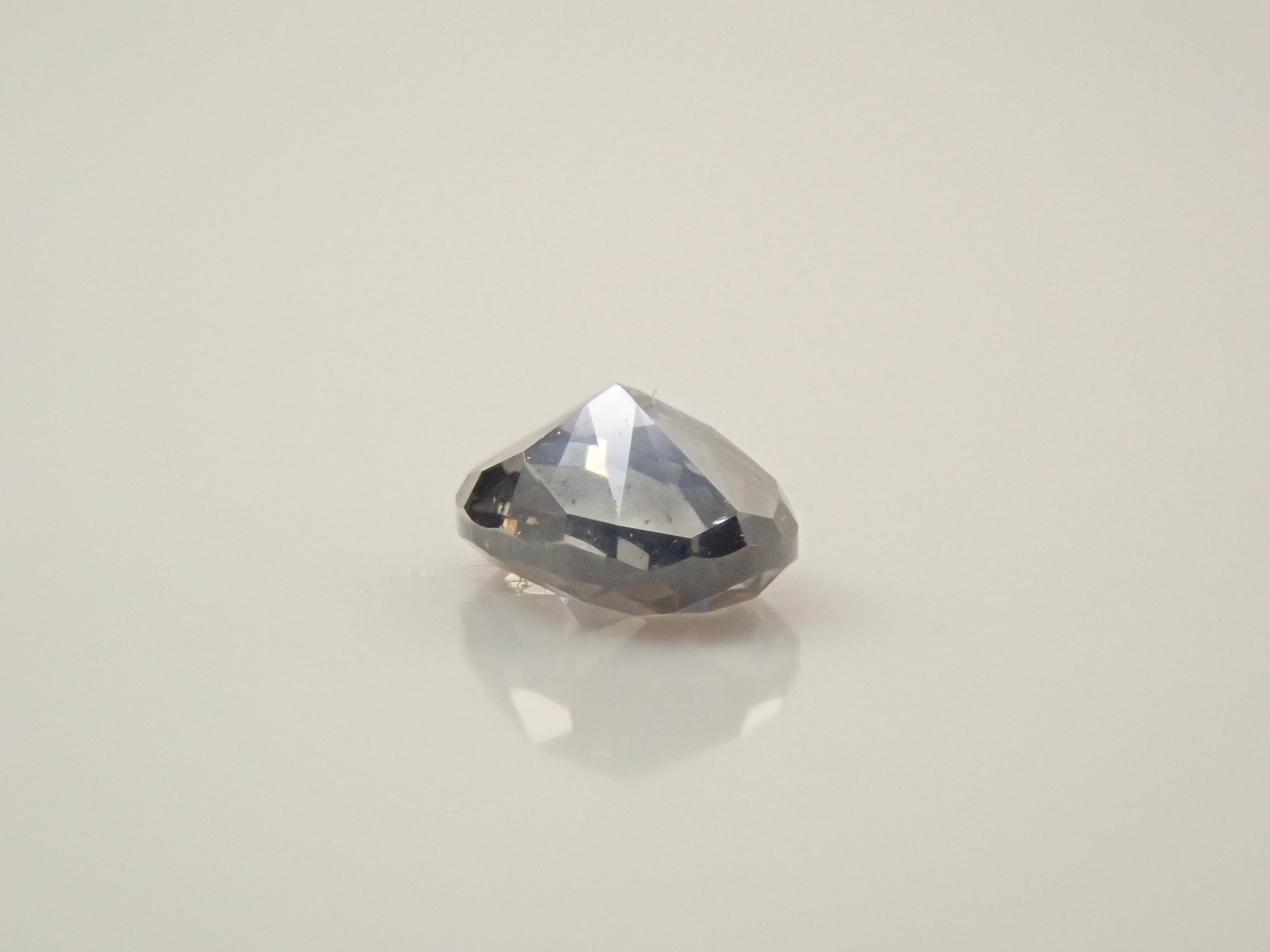 【32501859掲載】グレーダイヤモンド 0.158ctルース(FANCY DARK GRAY, I-1)