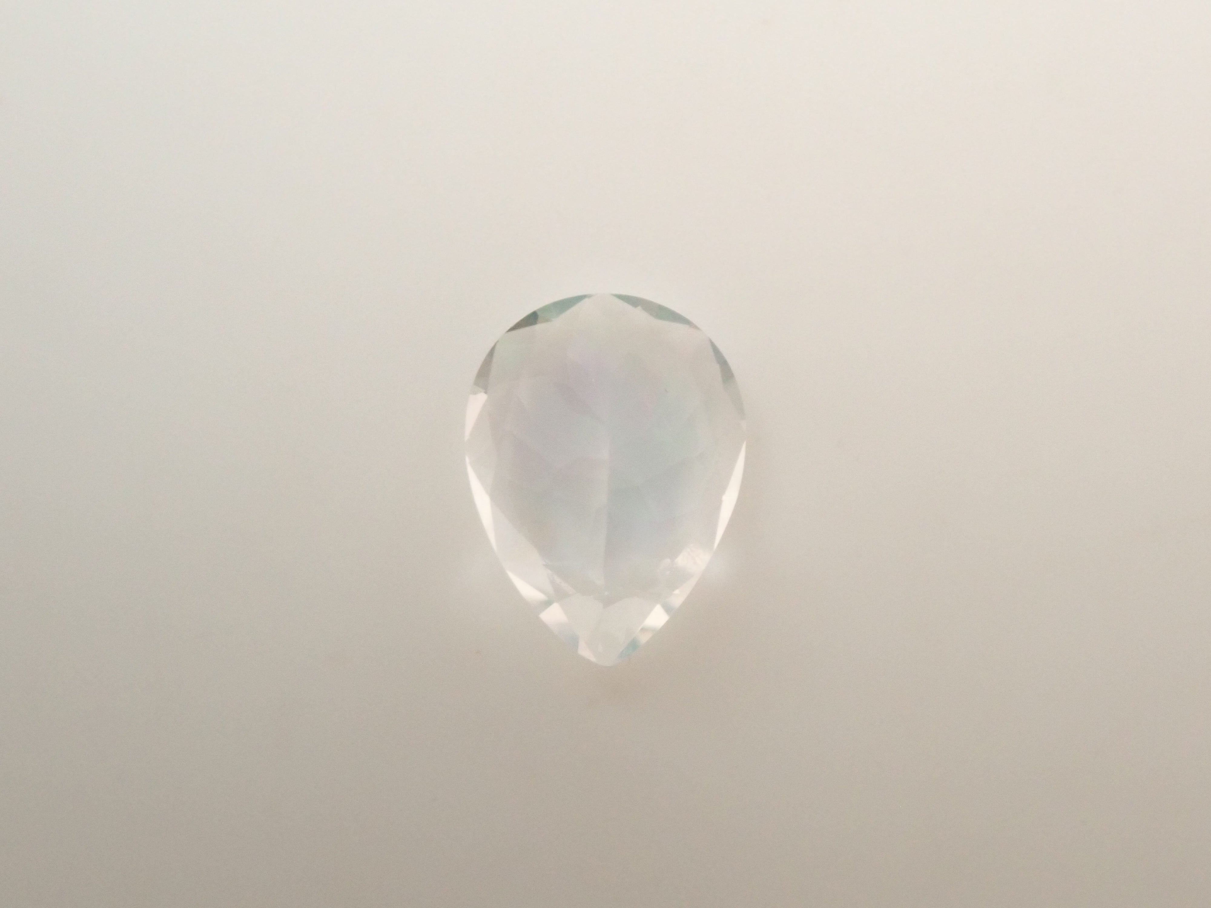 【12561168掲載】メキシコ産ウォーターオパール（ファセットカット） 0.349ctルース