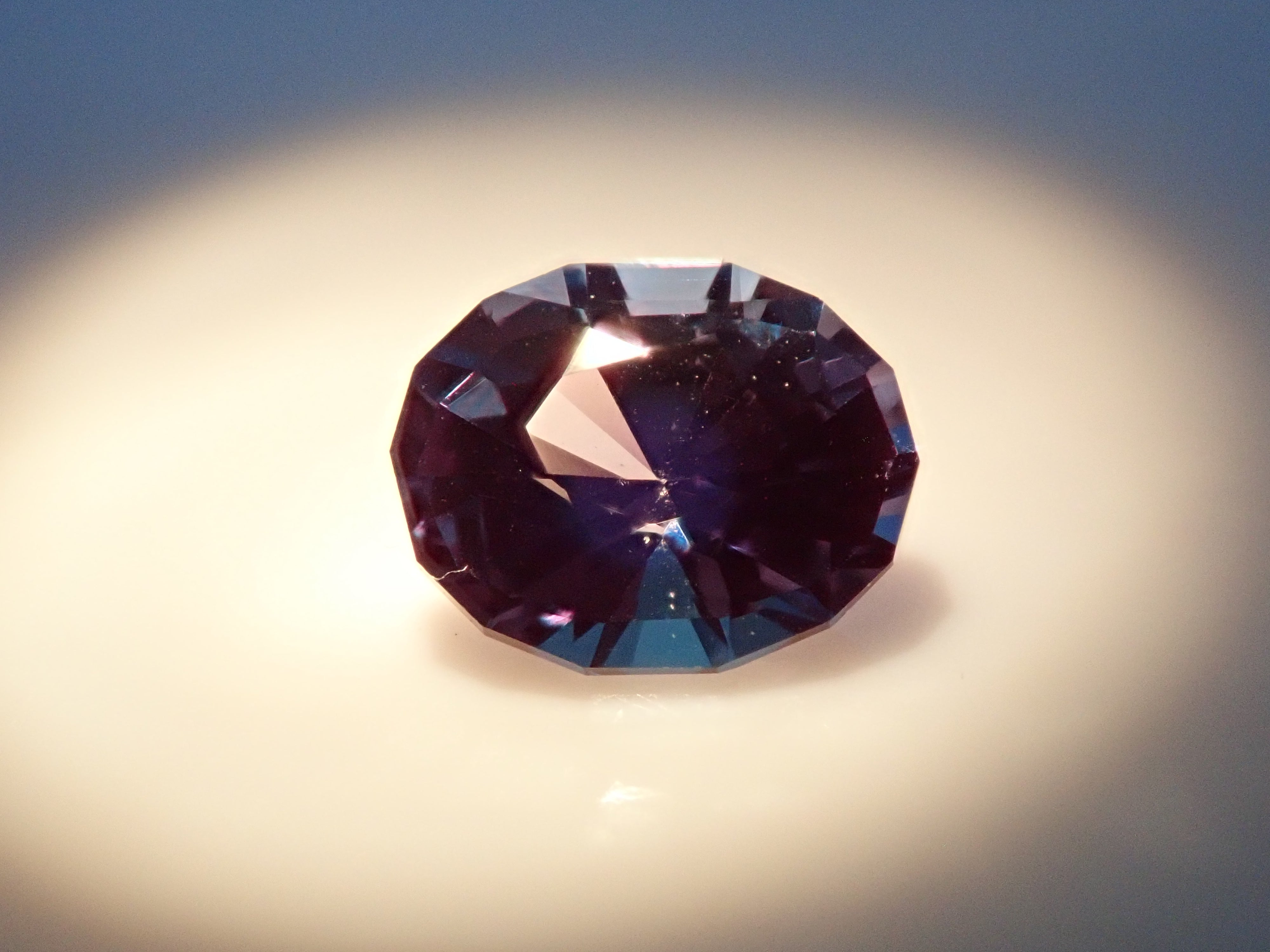 [Published on 12561221] Synthetic Alexandrite 0.338ct Loose Stone
