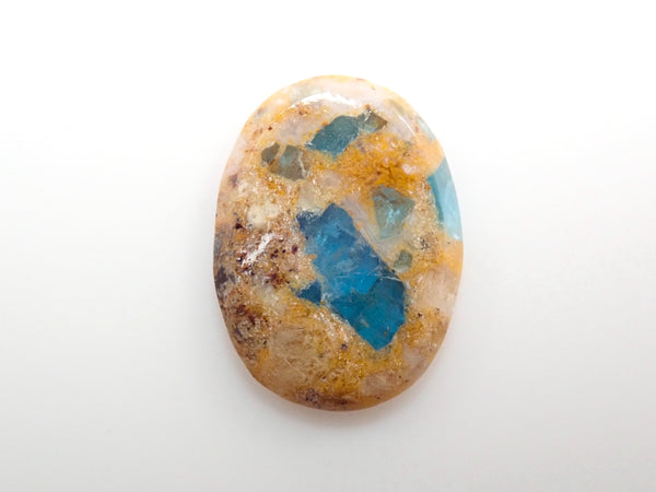 Brazilian Apatite in Jasper 0.938ct Loose Stone
