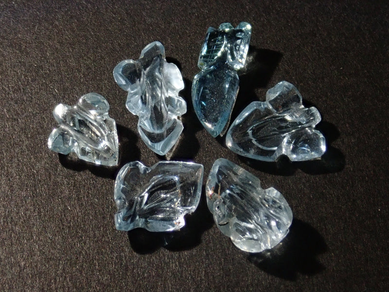 【限量 6 顆】海藍寶石 + 堇青石散裝 2 顆石套裝（三月生日石）【可多買優惠】