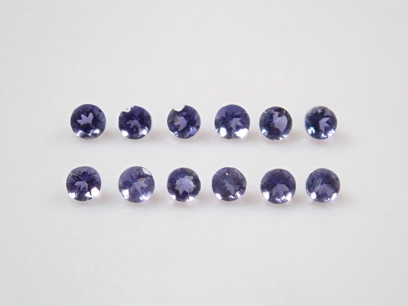 [2/25 10pm sale]《Limited 6 stones》Aquamarine + Iolite loose 2 stone set (March birthstone)《Multiple purchase discount available》