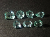 Limited to 7 stones: 1 Brazilian green beryl loose stone. Discounts available for multiple purchases.