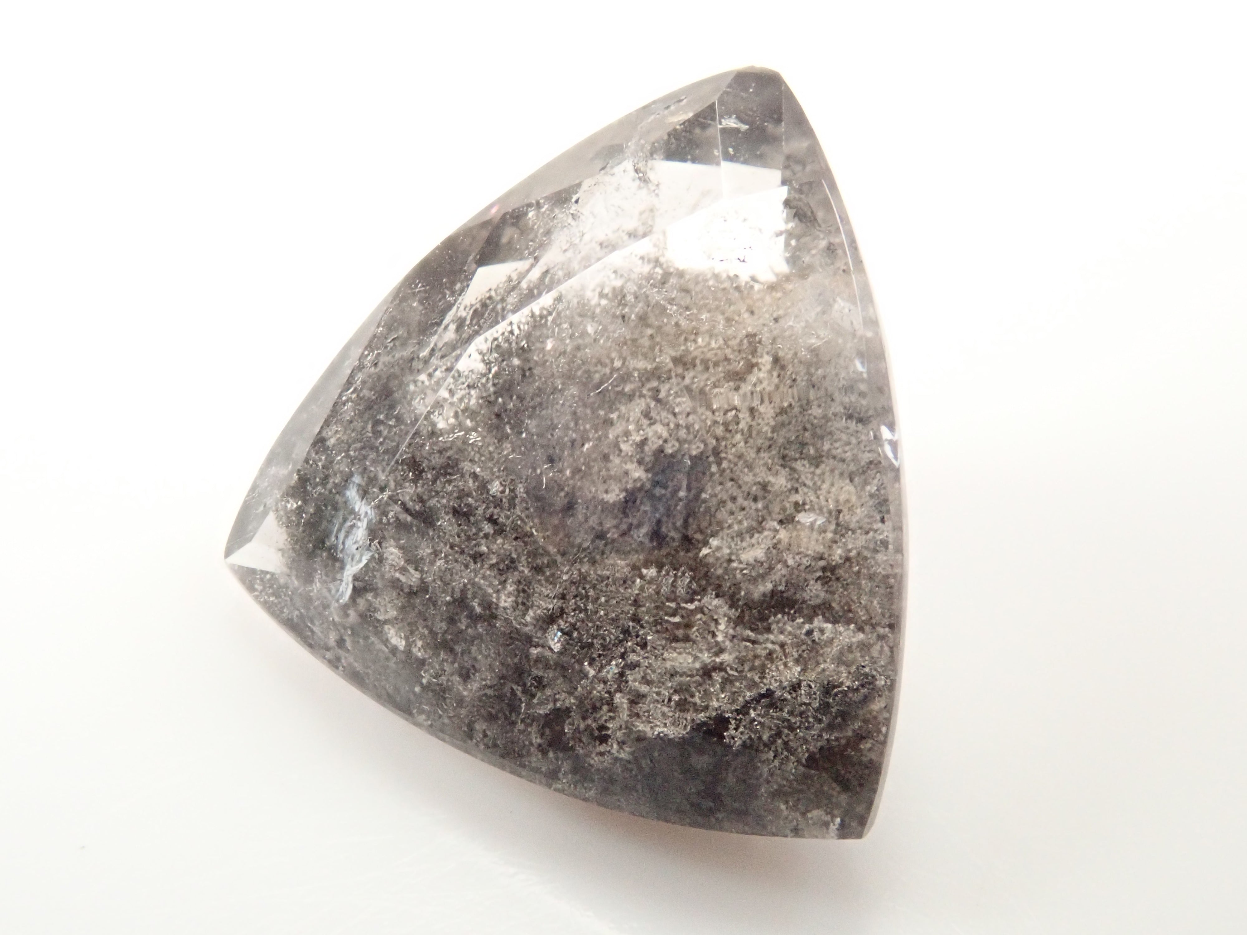 【12561990掲載】ブラジル産ブラックガーデンクォーツ 4.278ctルース