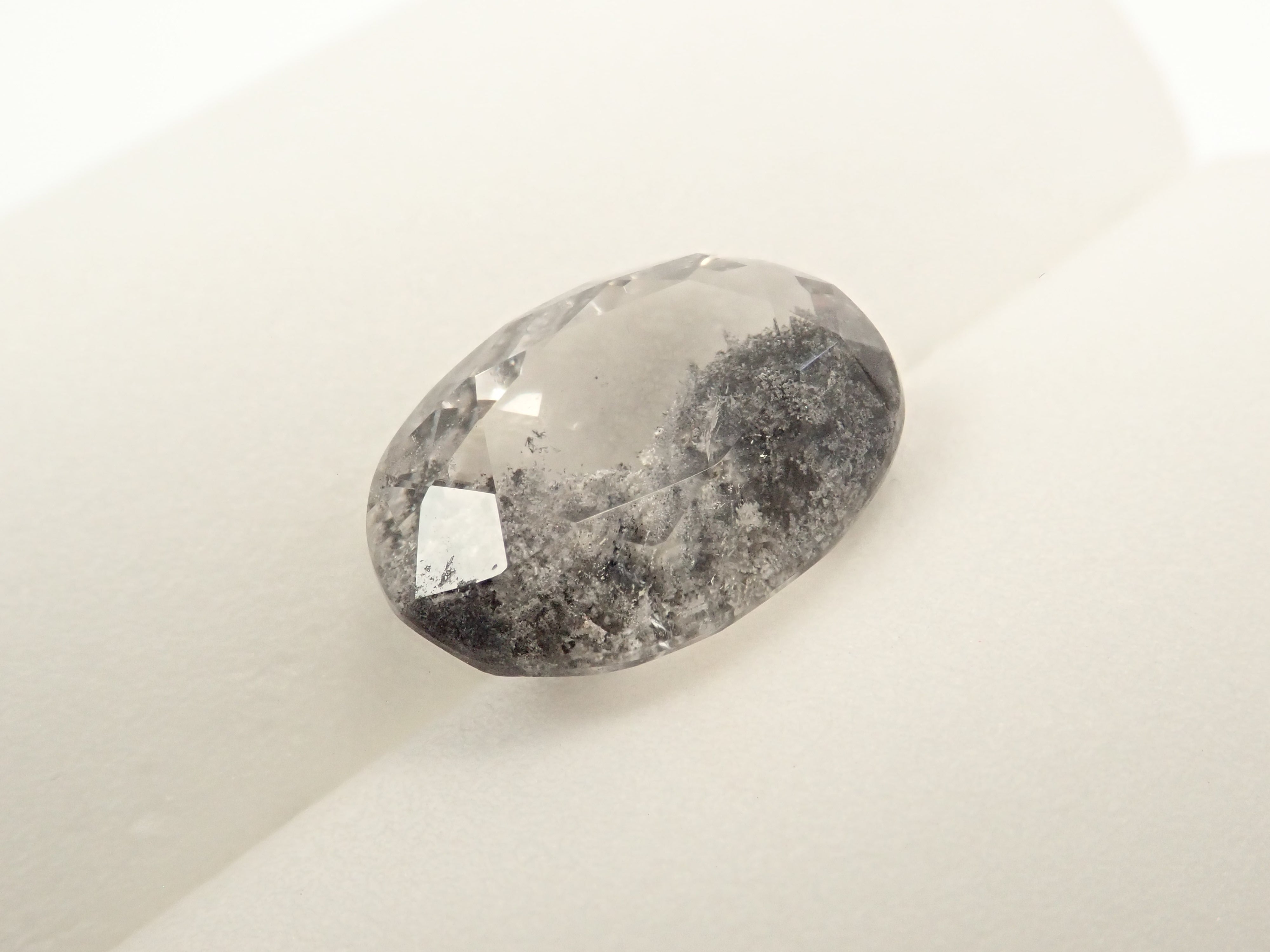 【12561991掲載】ブラジル産ブラックガーデンクォーツ 5.722ctルース