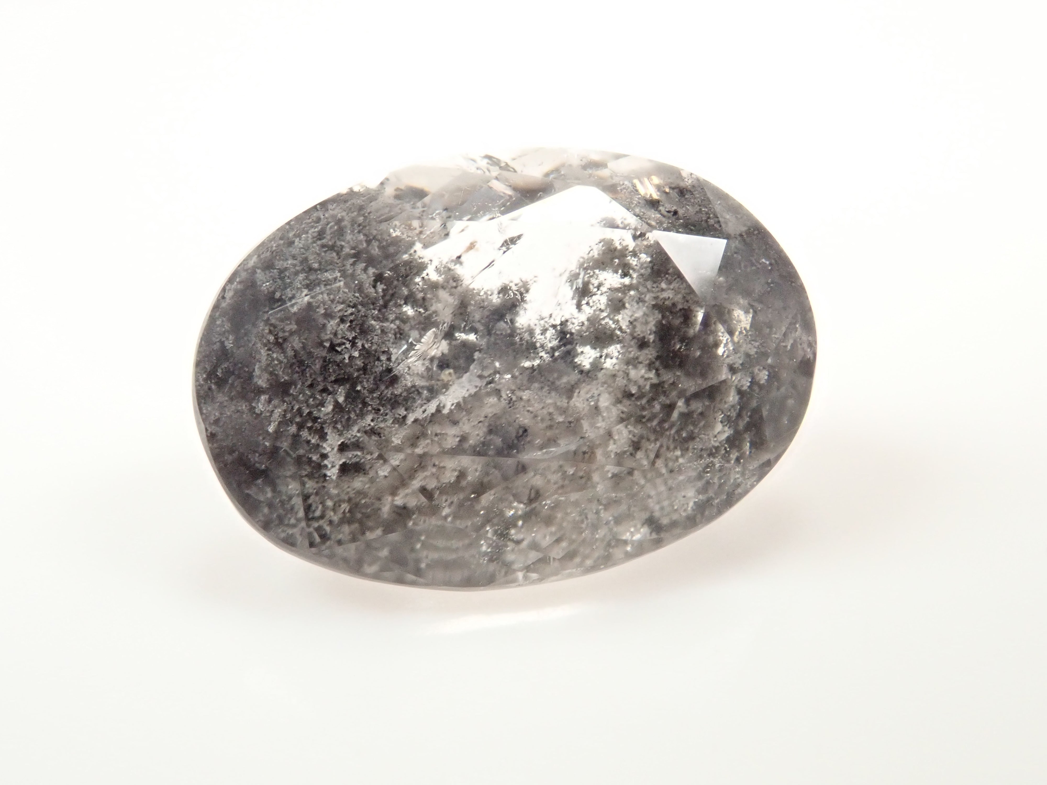 【12561991掲載】ブラジル産ブラックガーデンクォーツ 5.722ctルース