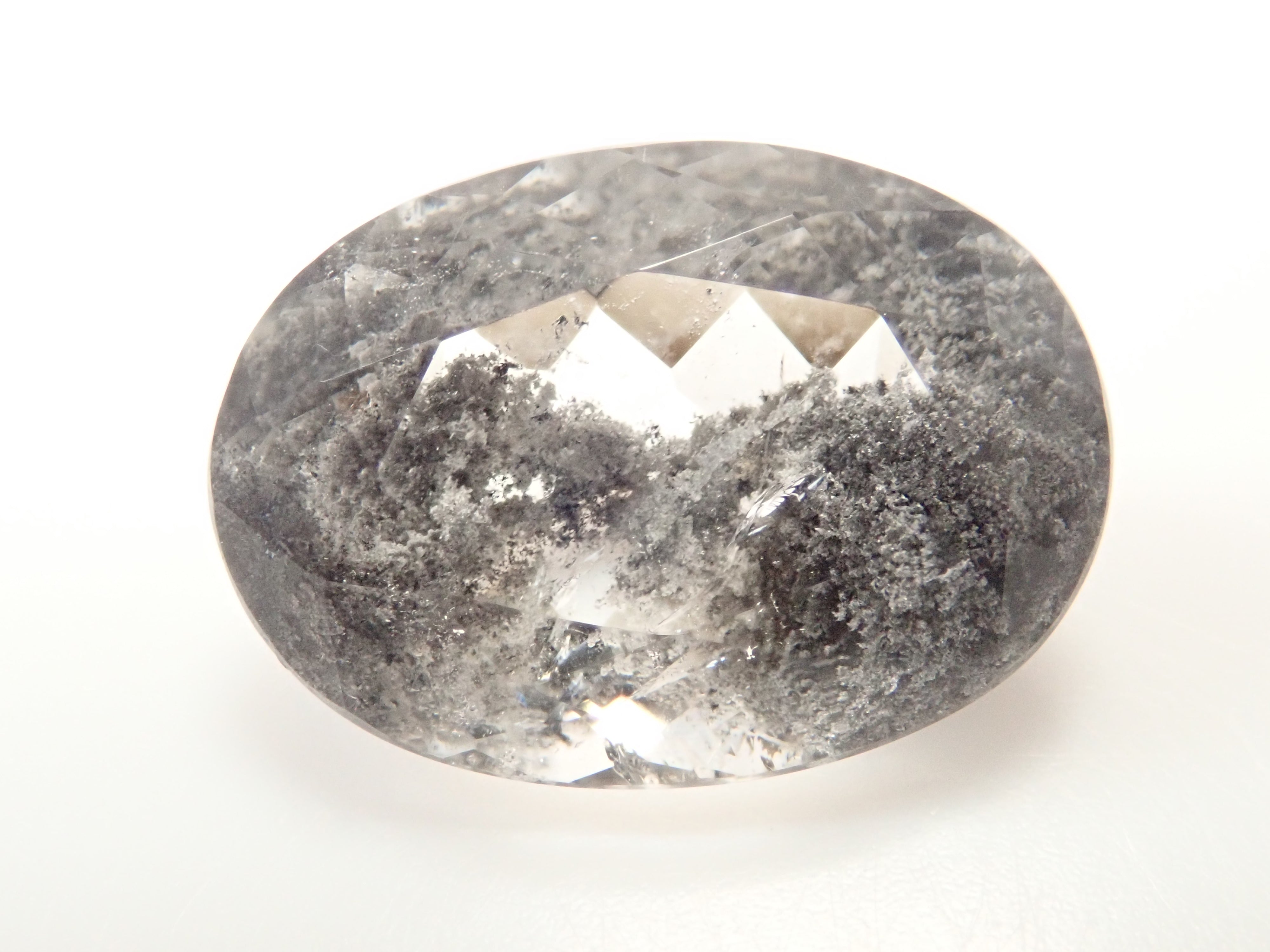 【12561991掲載】ブラジル産ブラックガーデンクォーツ 5.722ctルース