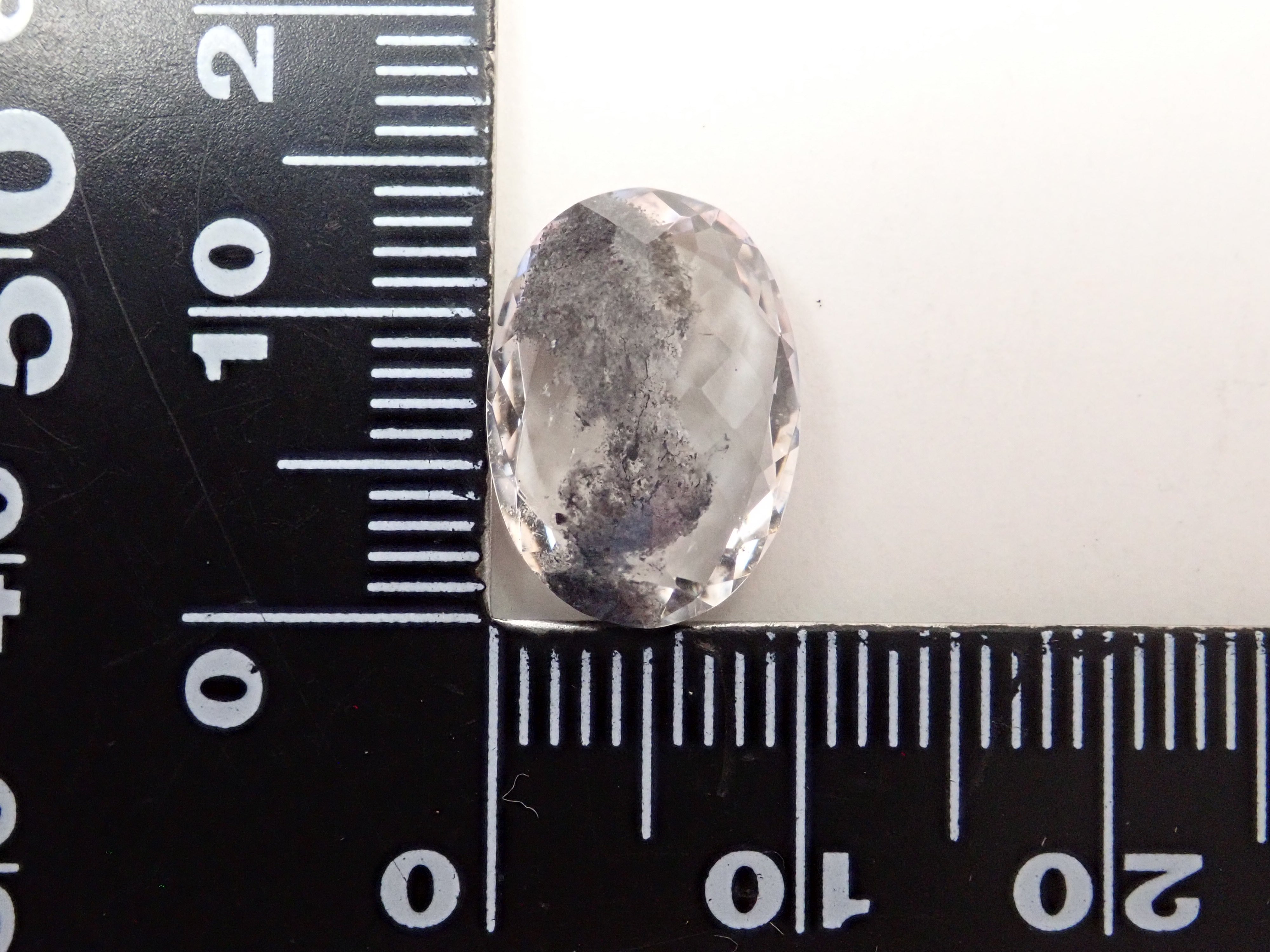 【12561991掲載】ブラジル産ブラックガーデンクォーツ 5.722ctルース