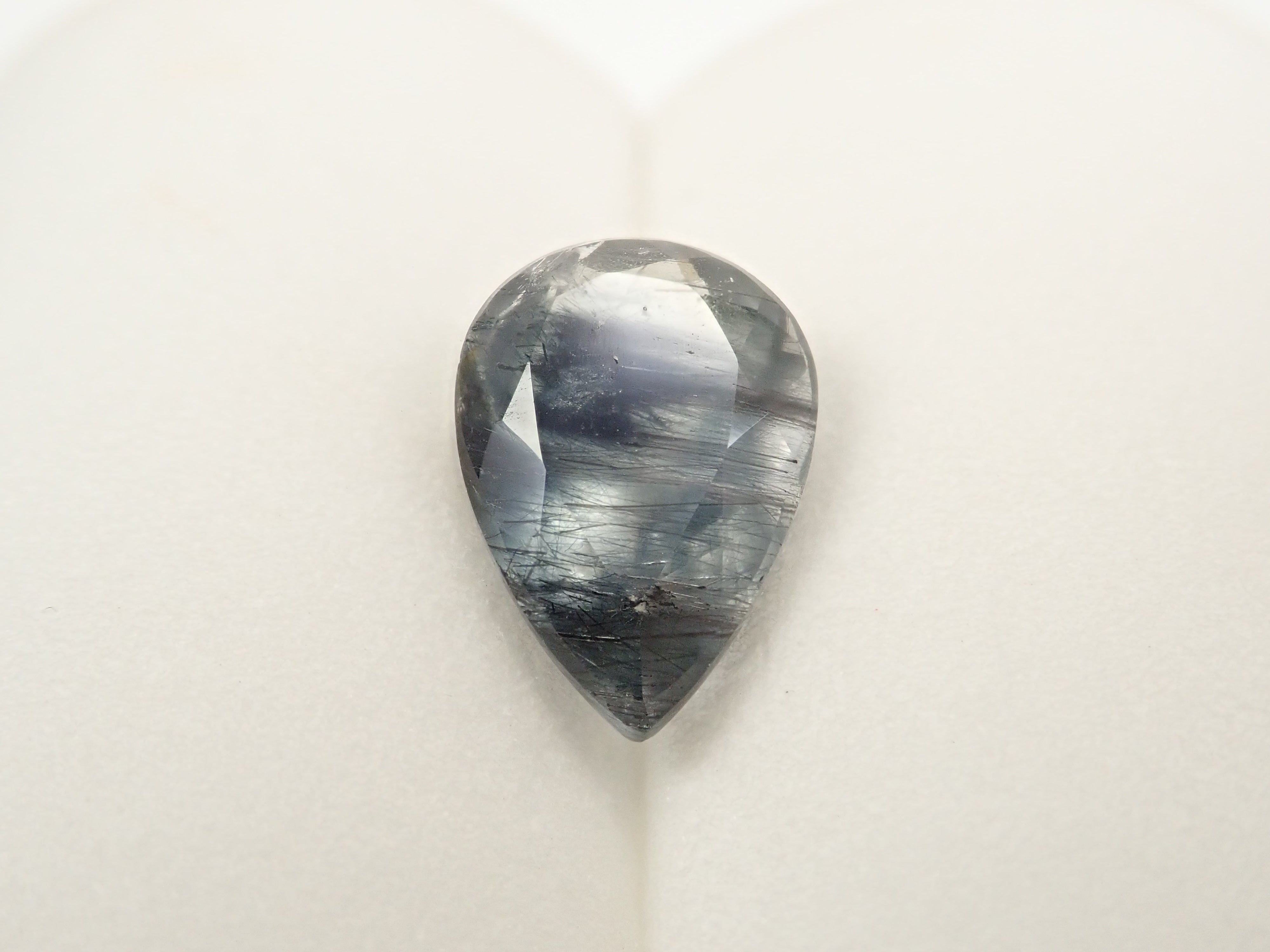 【12561992掲載】ブラジル産ブルートルマリンインクォーツ 3.379ctルース