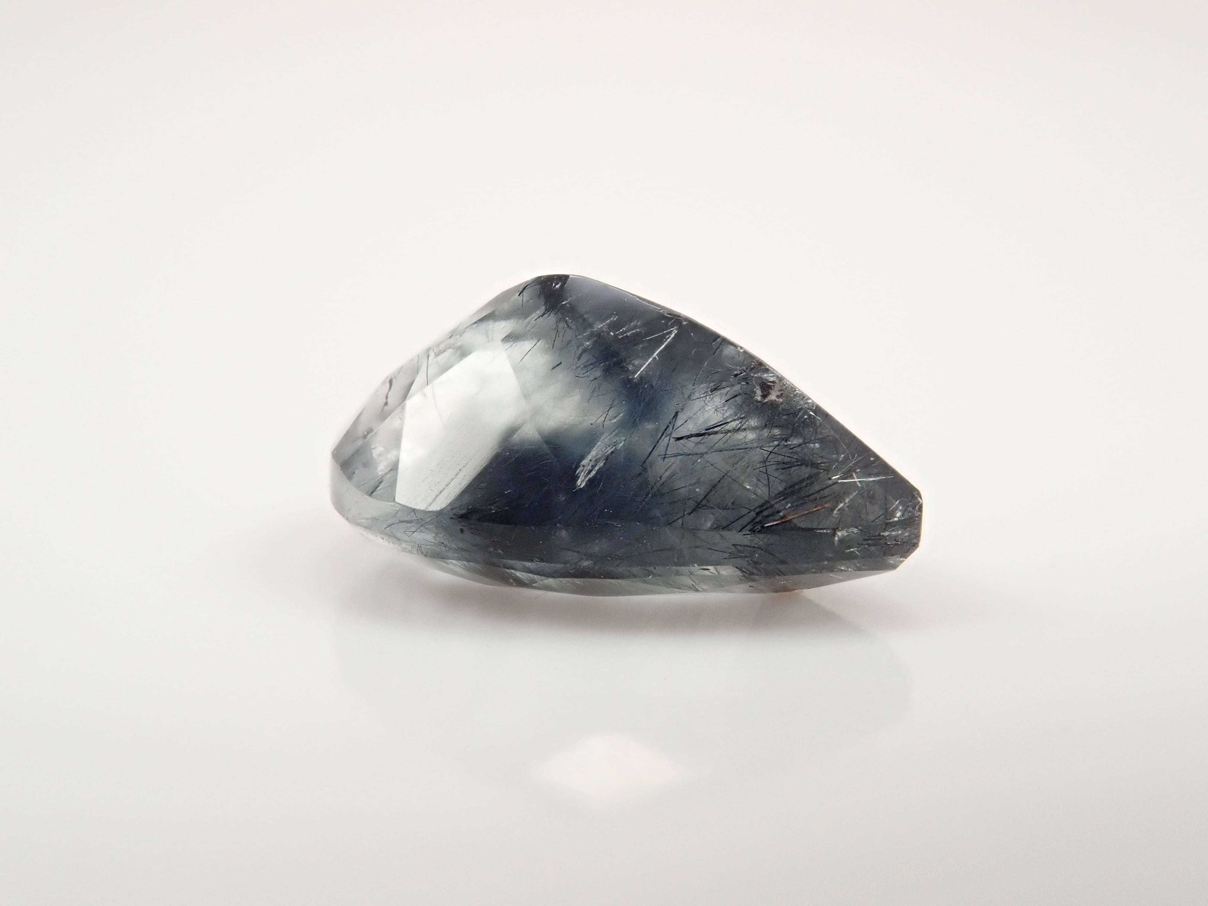 【12561992掲載】ブラジル産ブルートルマリンインクォーツ 3.379ctルース