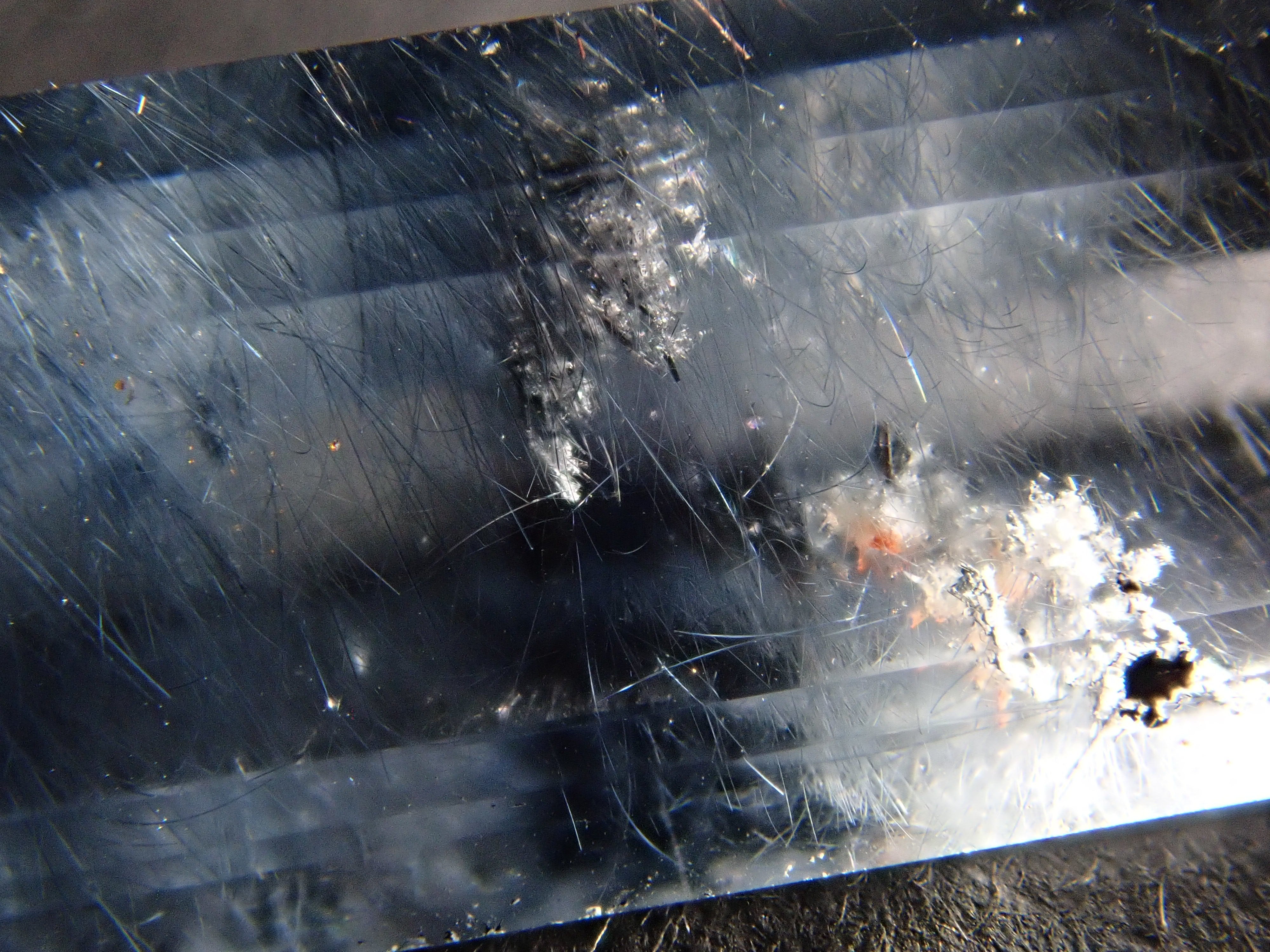 【12561993掲載】ブラジル産ブルートルマリンインクォーツ 4.256ctルース