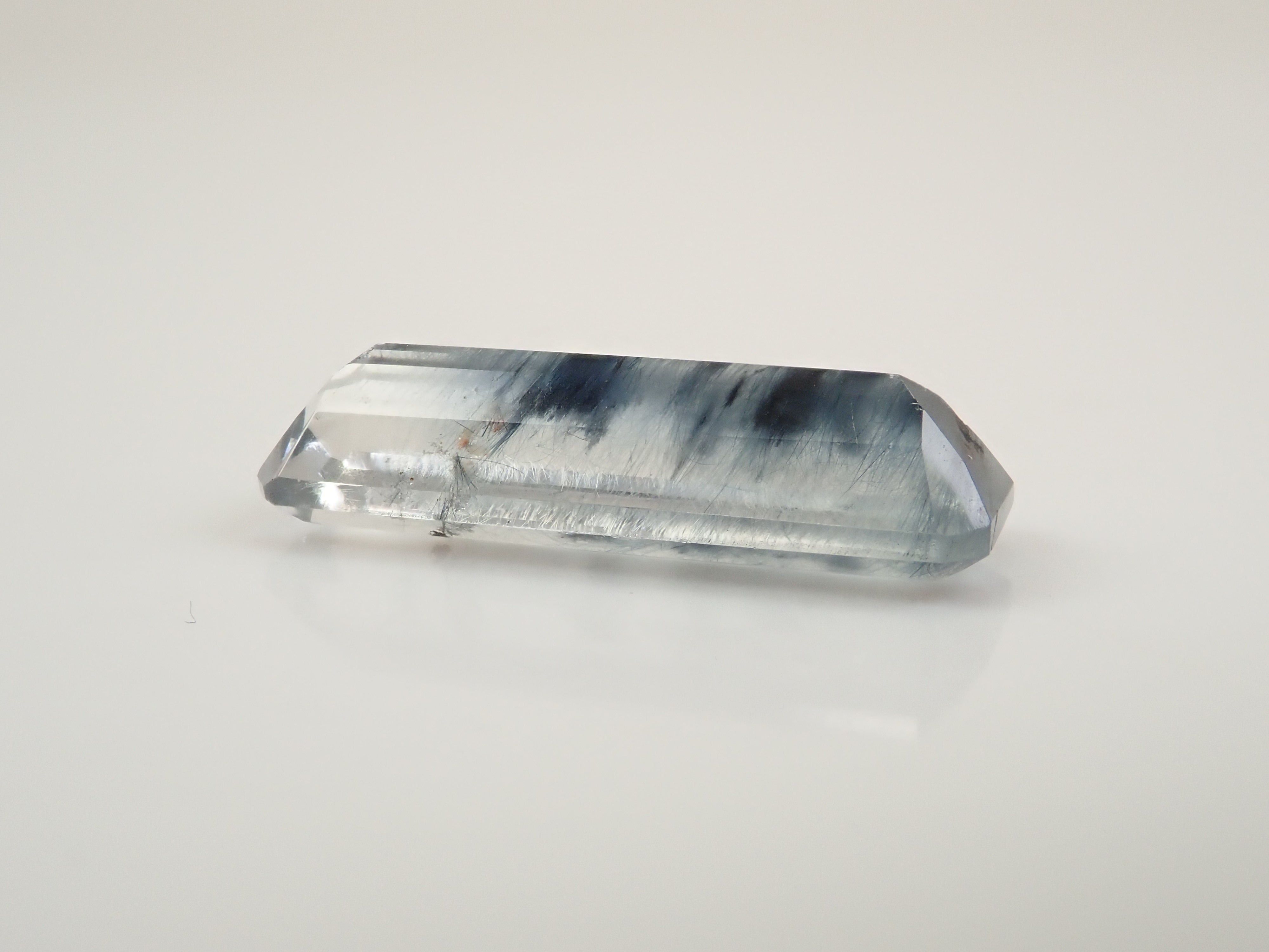 【12561993掲載】ブラジル産ブルートルマリンインクォーツ 4.256ctルース