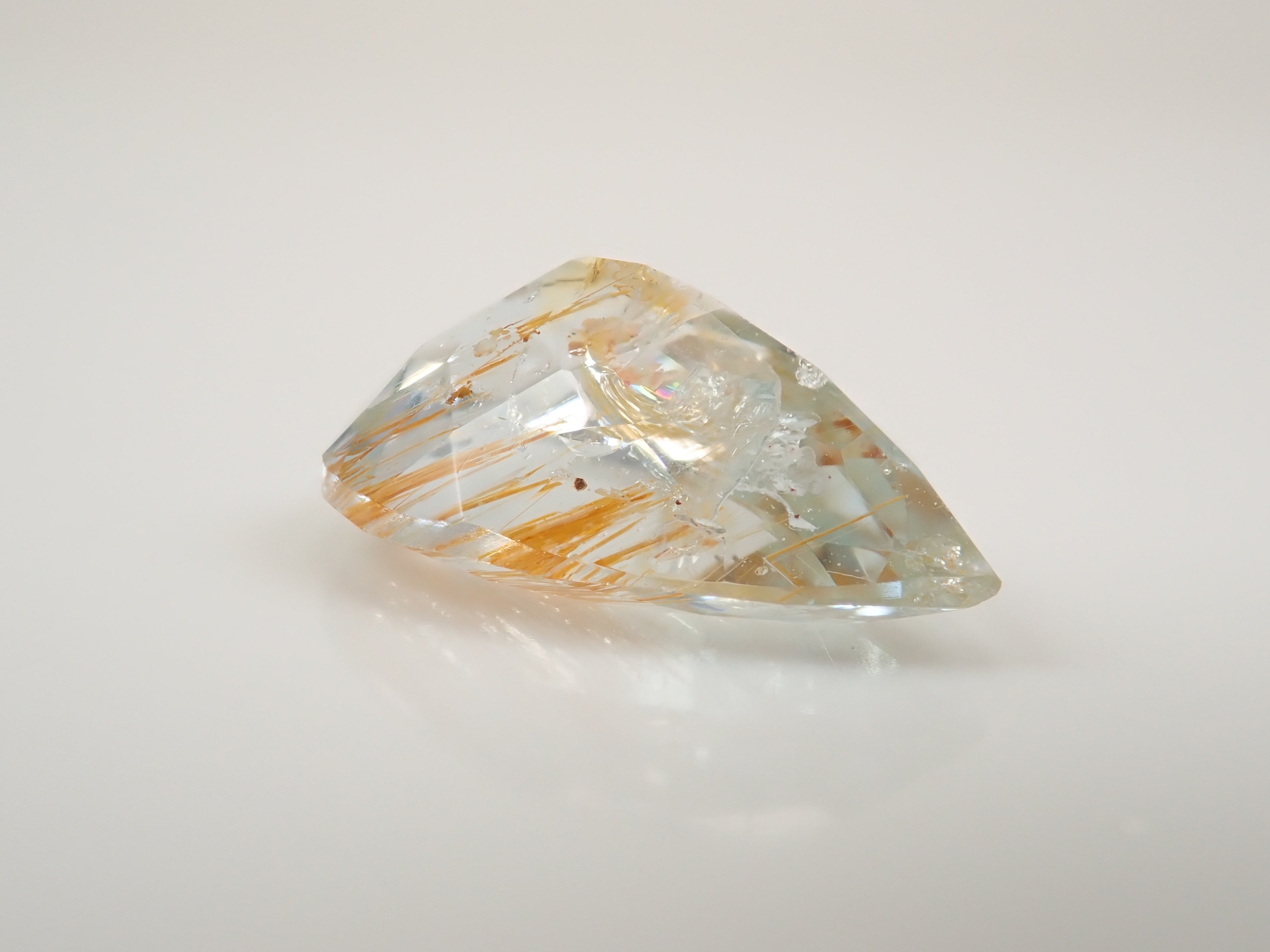 【12562024掲載】ブラジル産ライモナイトインブルートパーズ 9.314ctルース