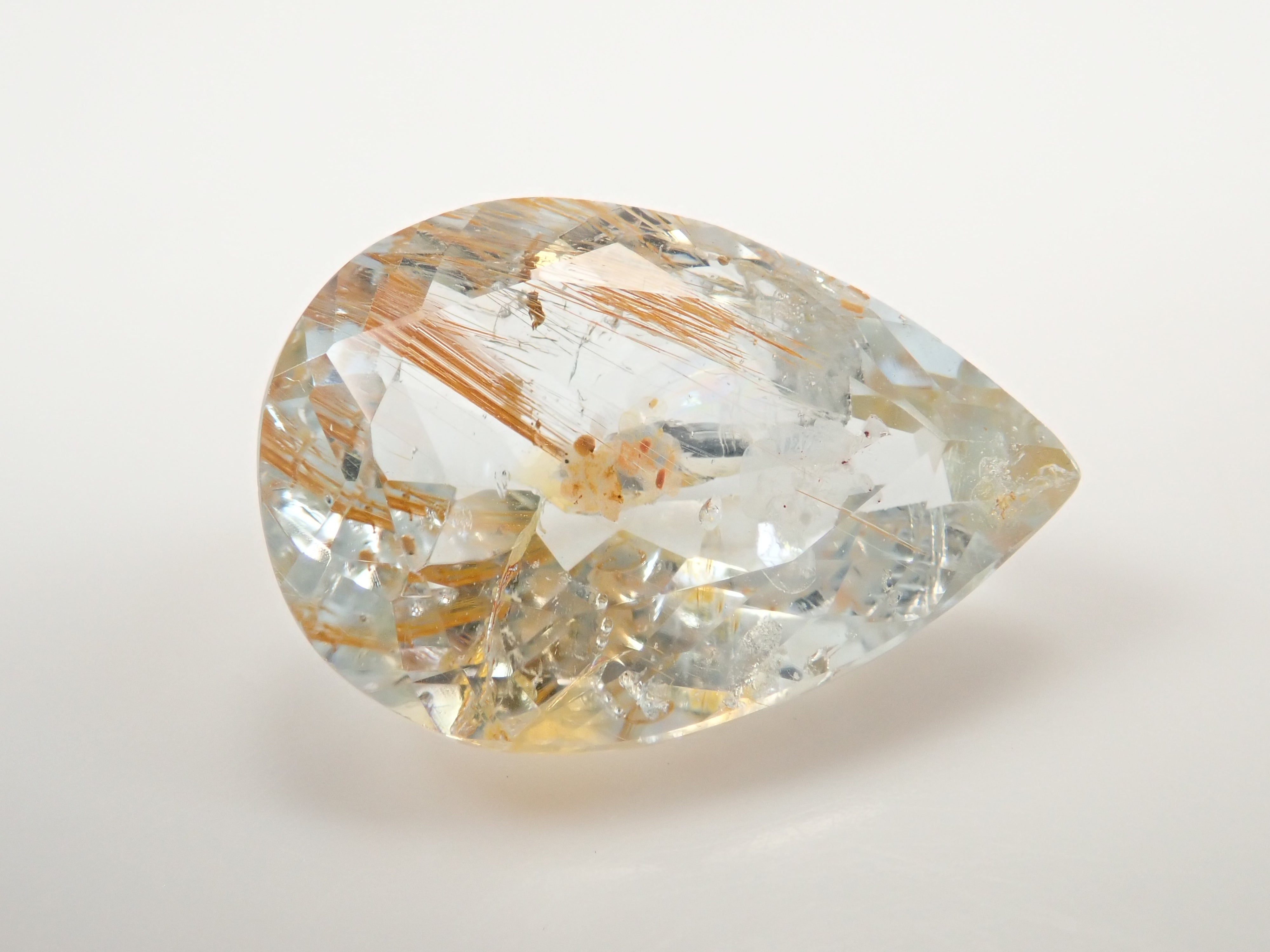 【12562024掲載】ブラジル産ライモナイトインブルートパーズ 9.314ctルース