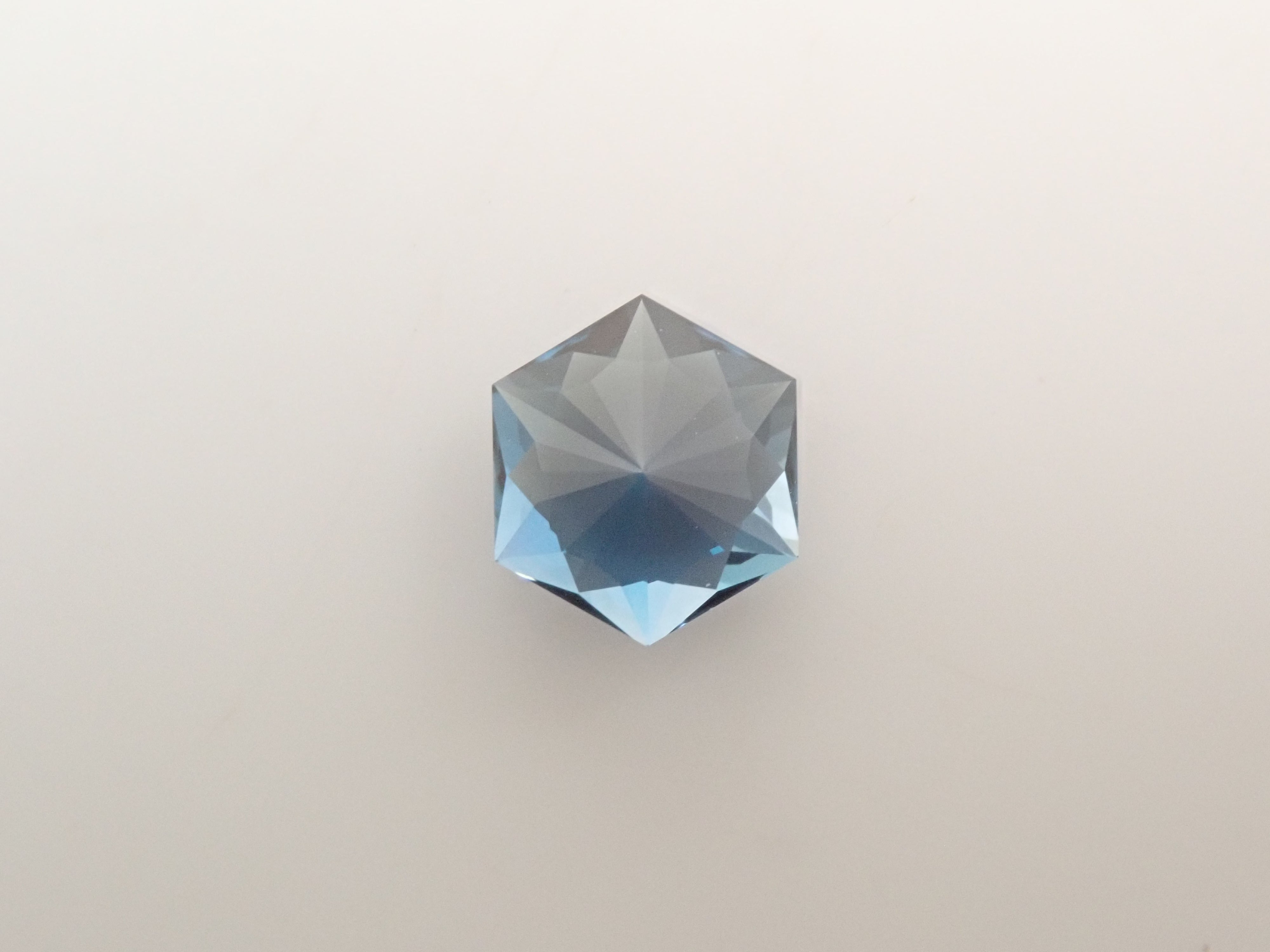 【12561896掲載】ロンドンブルートパーズ 0.476ctルース