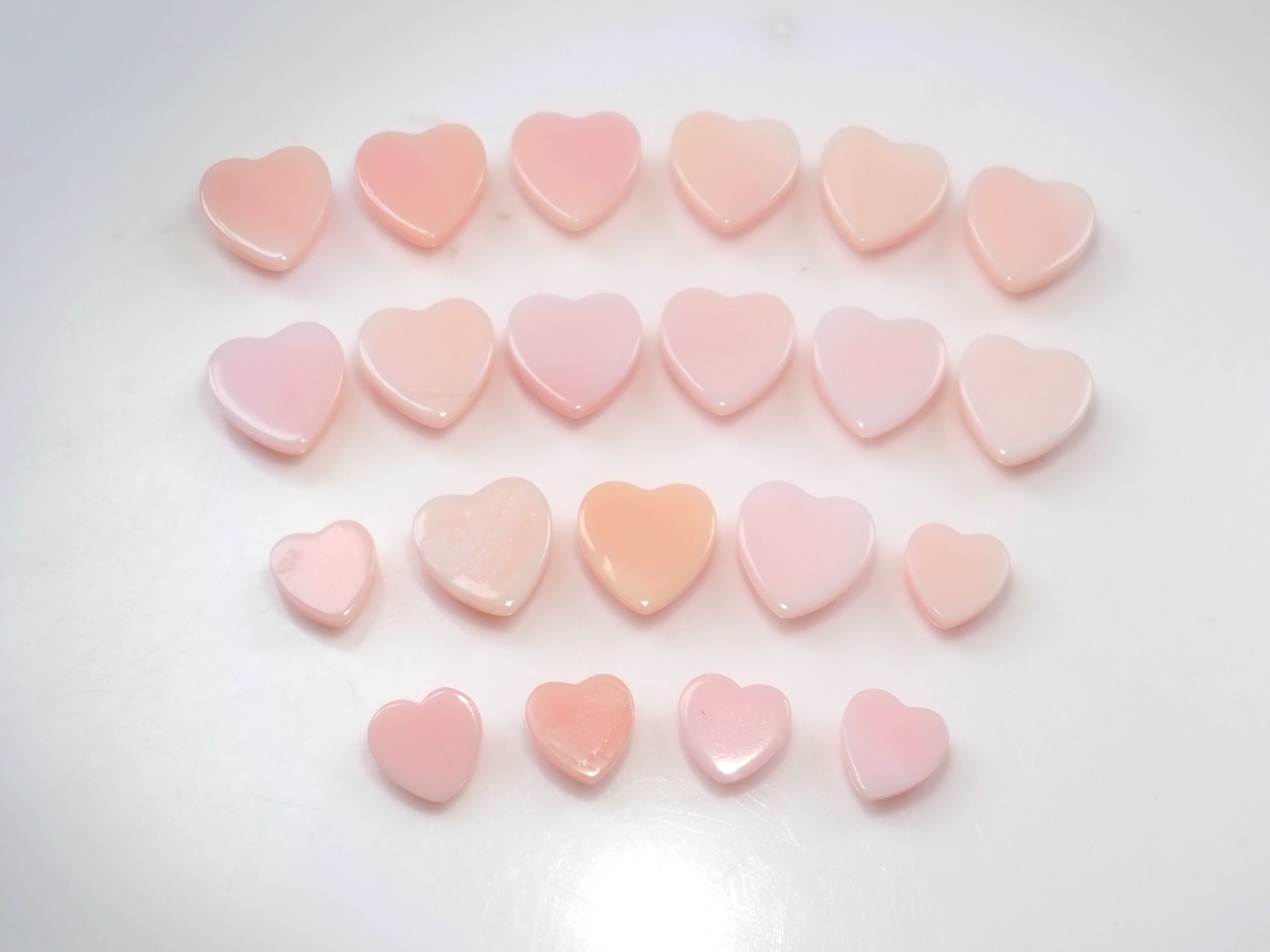 【3/1 22時販売】《限定21石》火焔模様入り含むドミニカ共和国産コンクパール&シェルガチャ1石ルース《複数購入割引有》　