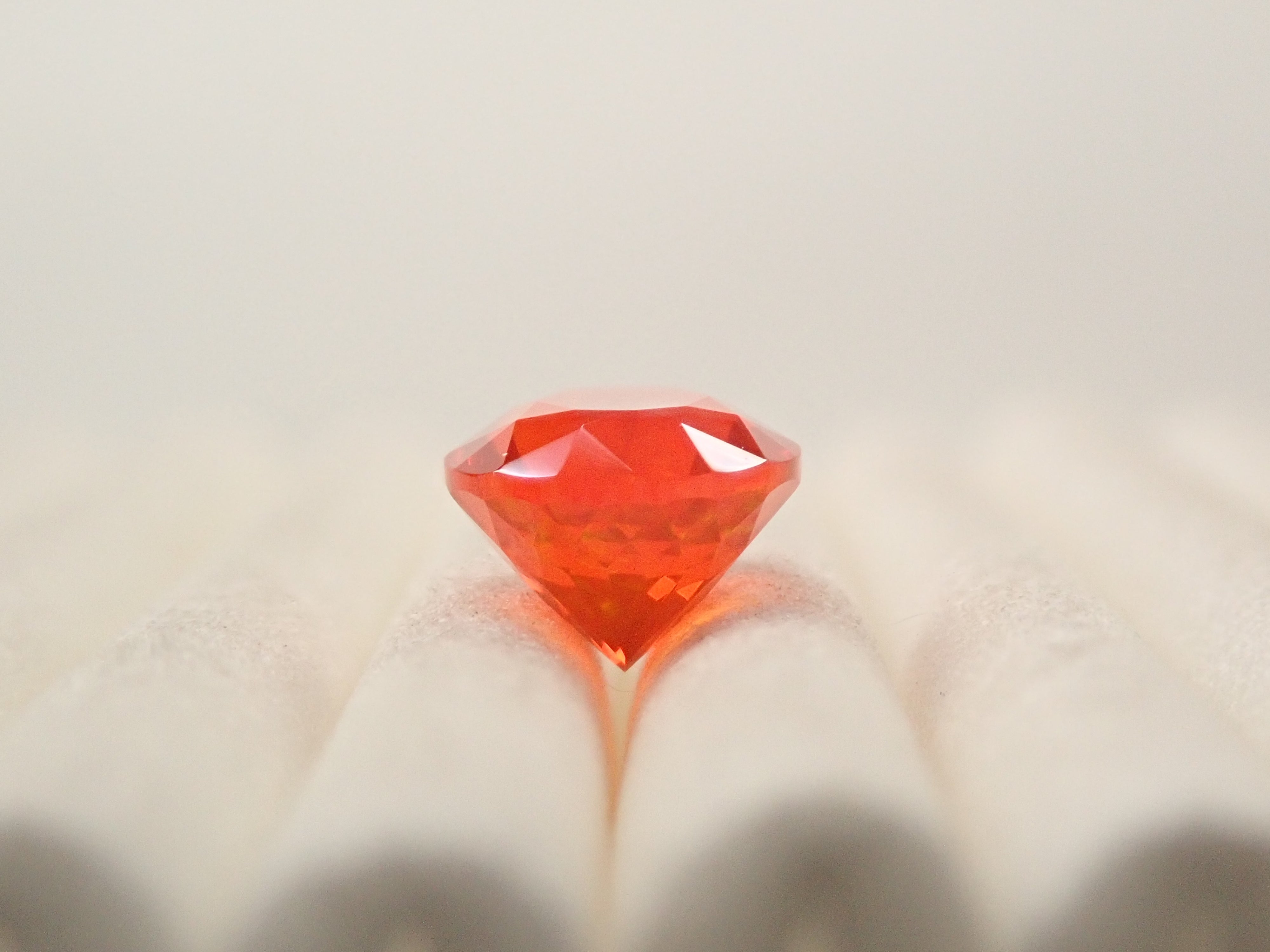 【12561918掲載】メキシコ産ファイアオパール 0.733ctルース