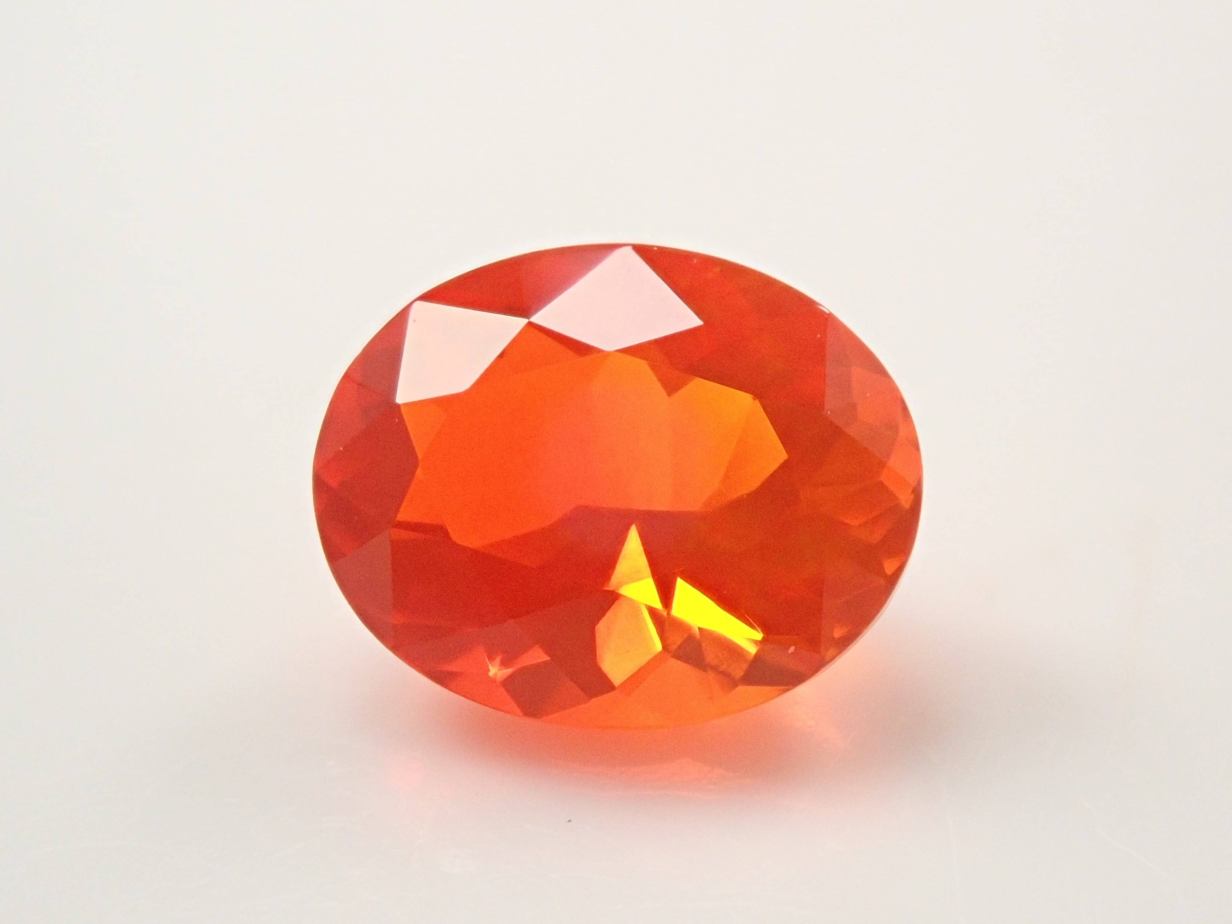 【12561918掲載】メキシコ産ファイアオパール 0.733ctルース