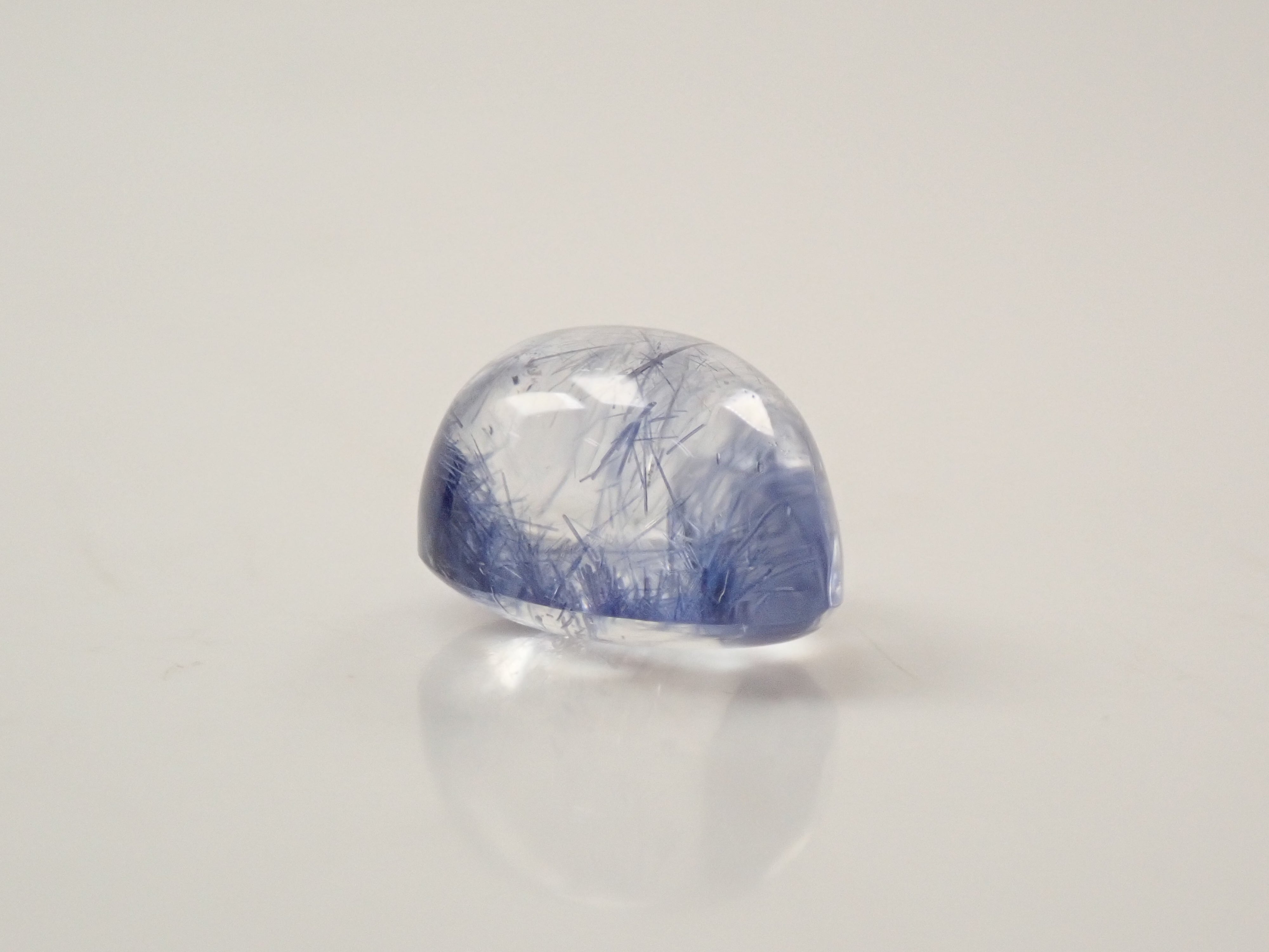 【12561926掲載】ブラジル産デュモルチェライトインクォーツ 2.282ctルース