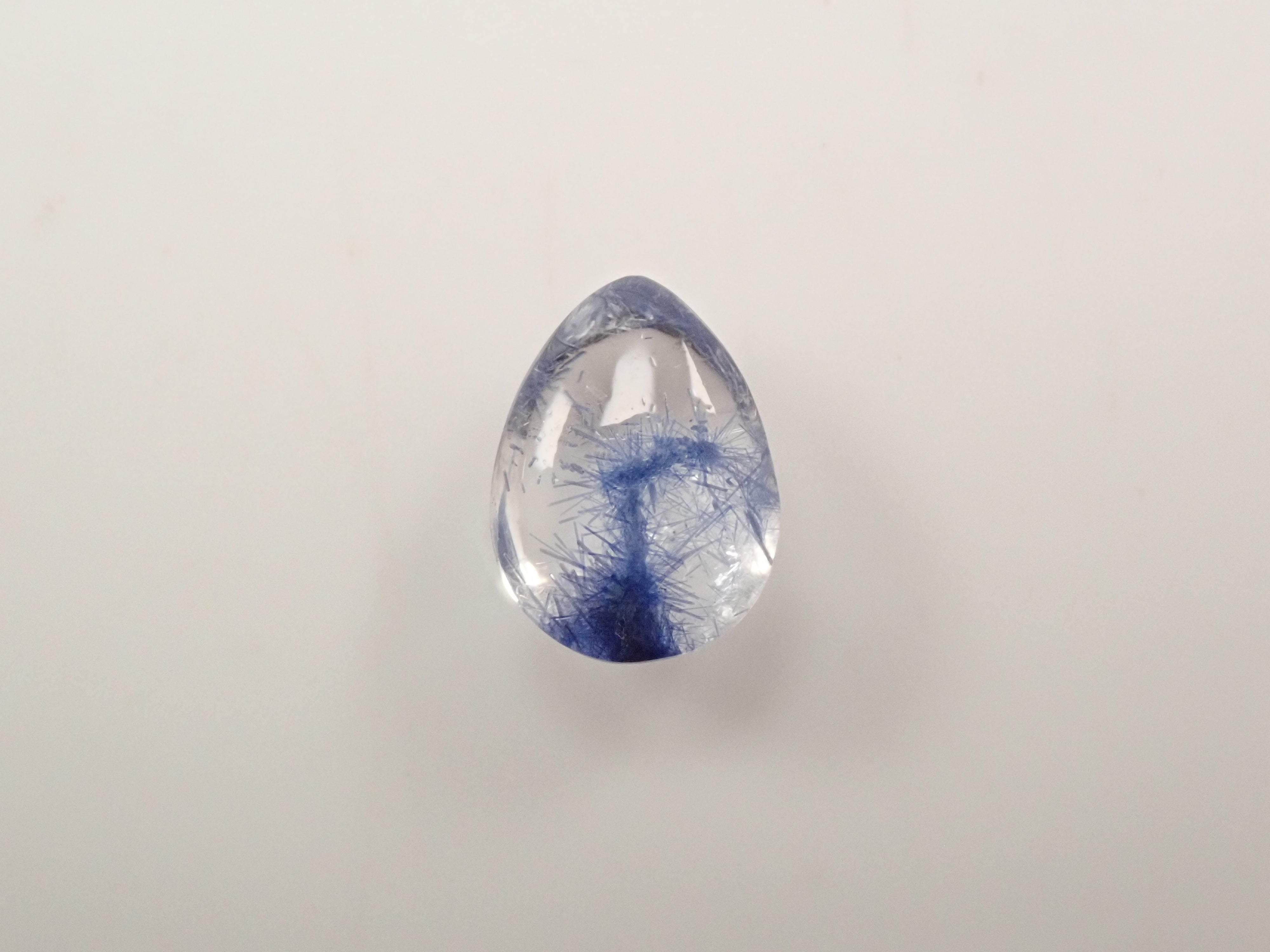 【12561926掲載】ブラジル産デュモルチェライトインクォーツ 2.282ctルース