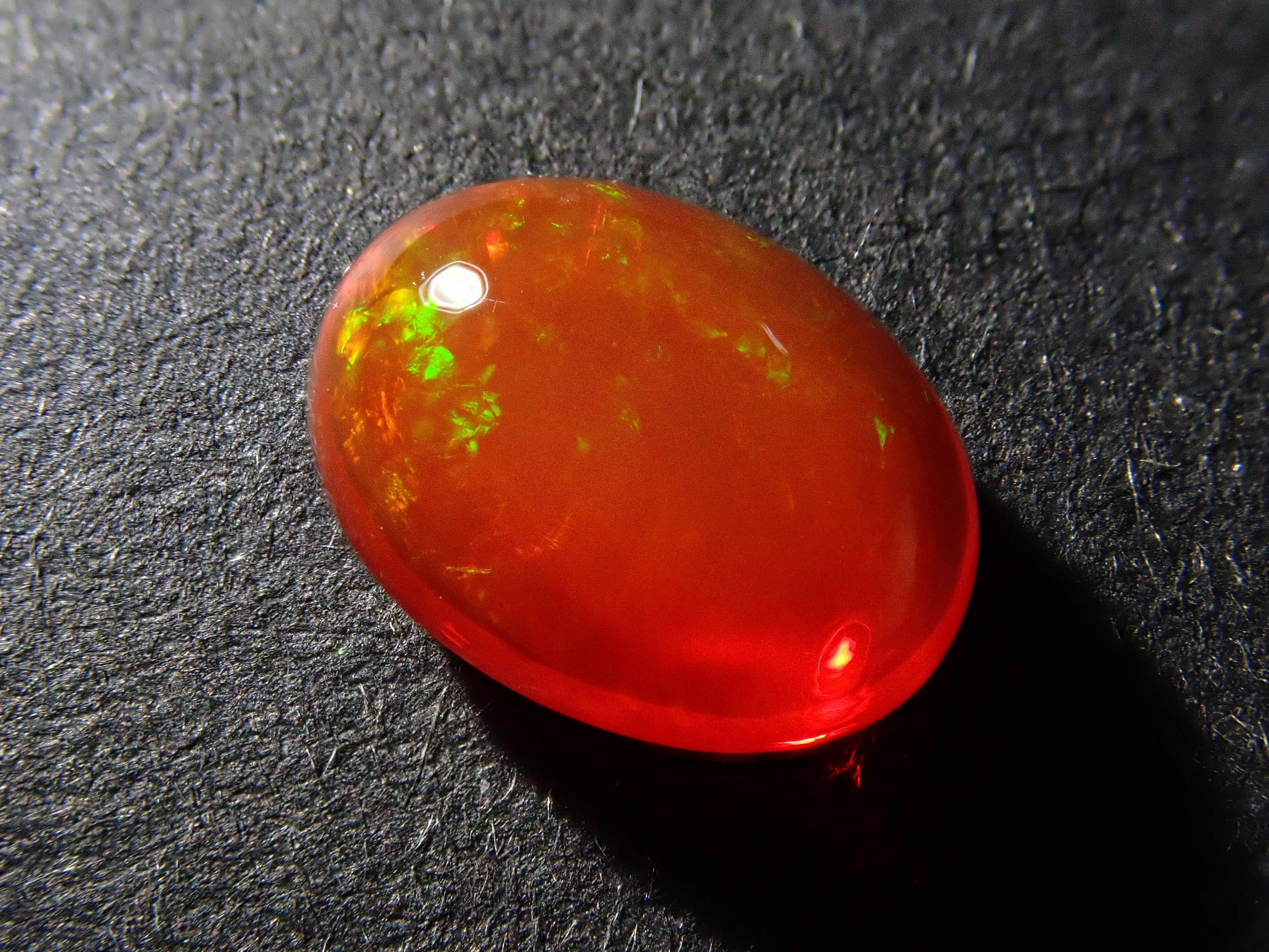 【12561996掲載】メキシコ産ファイアオパール 1.260ctルース