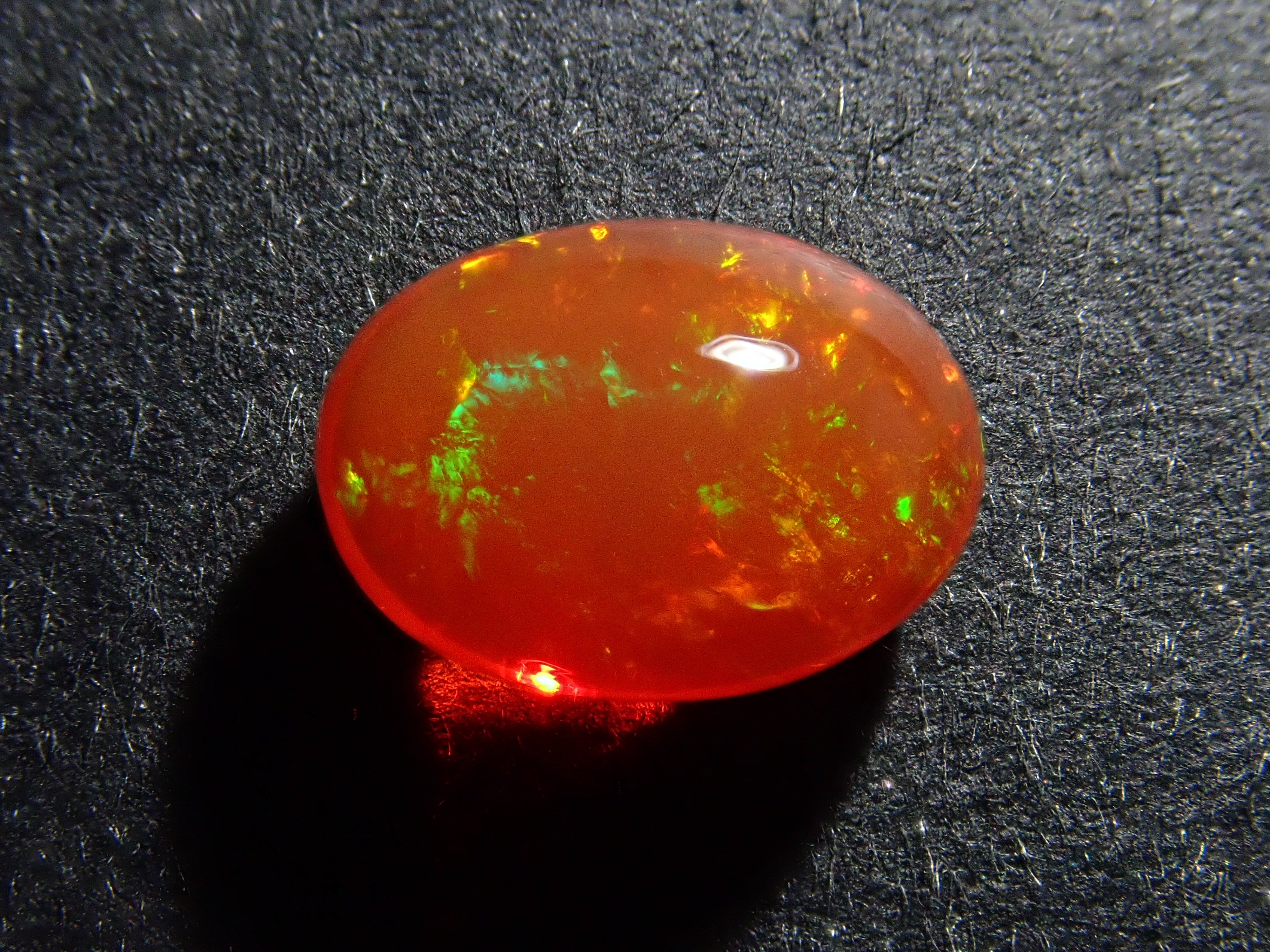 【12561996掲載】メキシコ産ファイアオパール 1.260ctルース