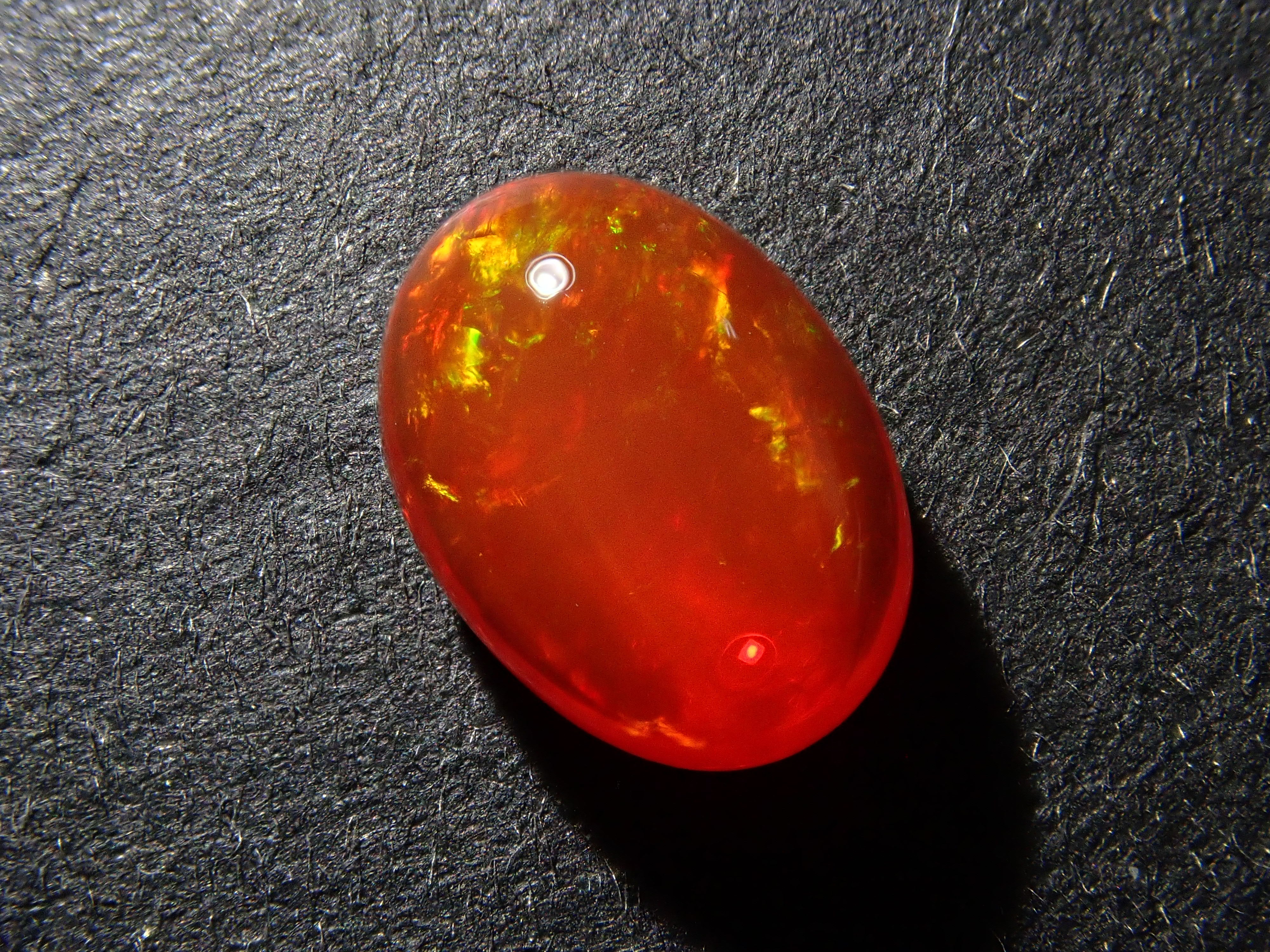 【12561996掲載】メキシコ産ファイアオパール 1.260ctルース