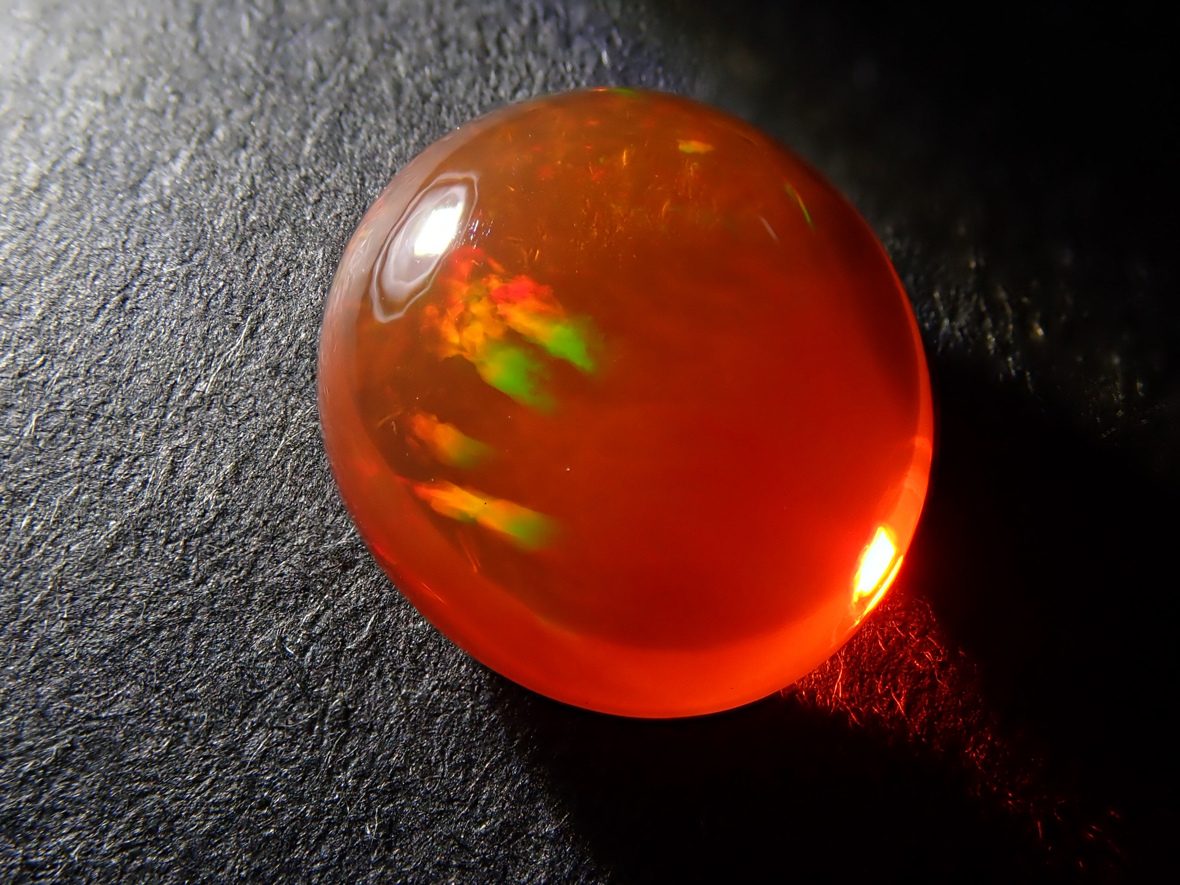 【12561998掲載】メキシコ産ファイアオパール 2.499ctルース