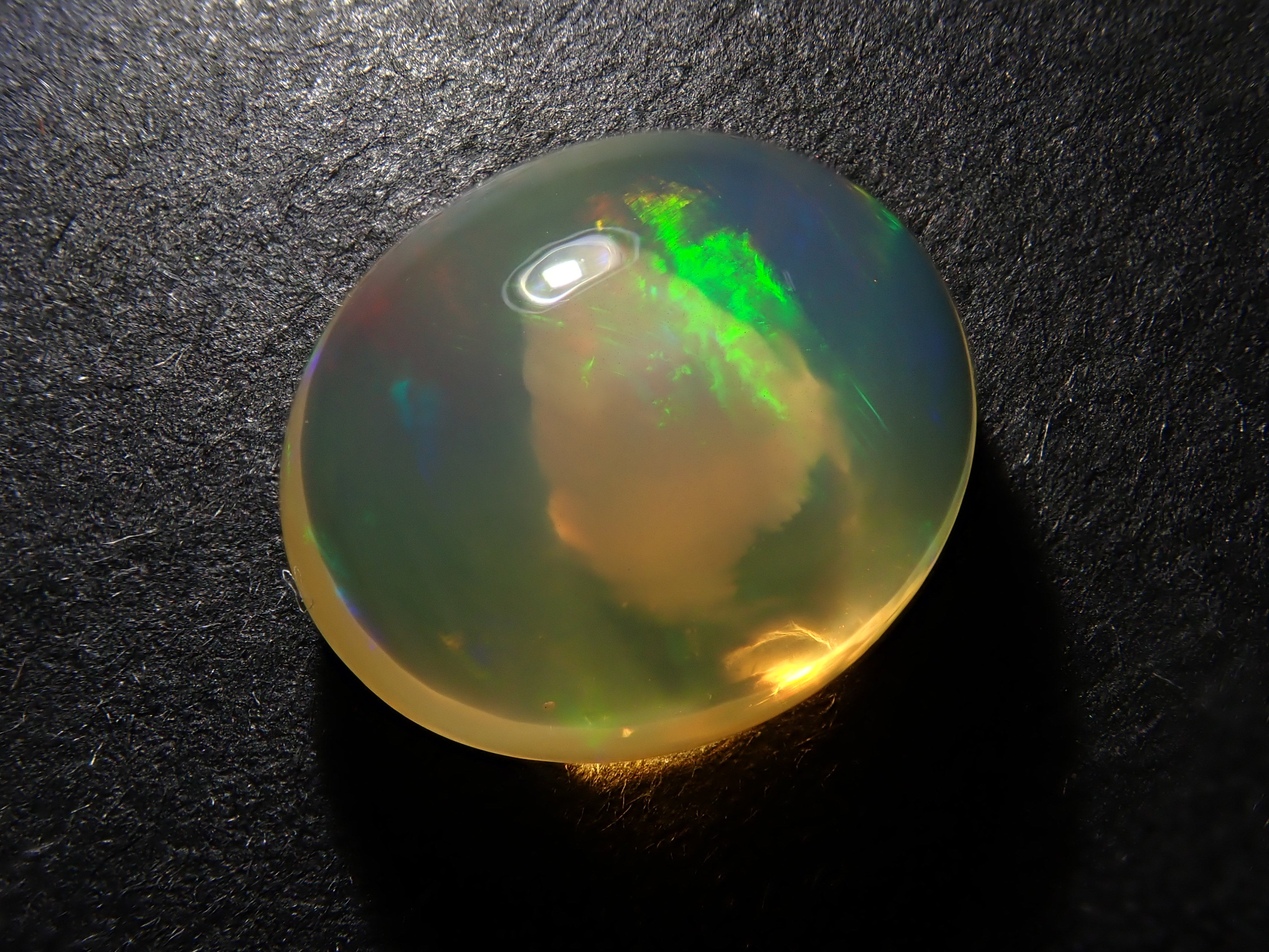 【12562002掲載】メキシコ産エッグインオパール 3.646ctルース