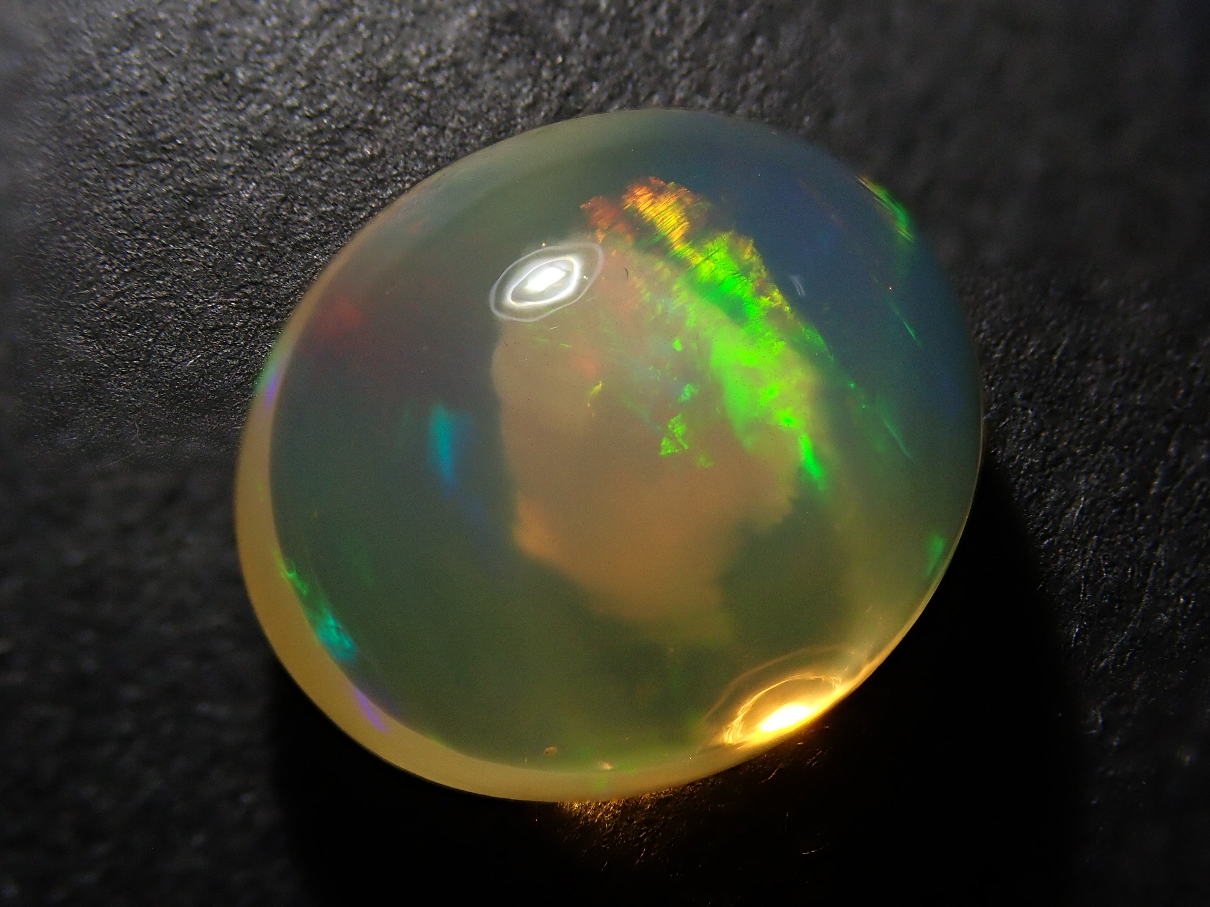 【12562002掲載】メキシコ産エッグインオパール 3.646ctルース