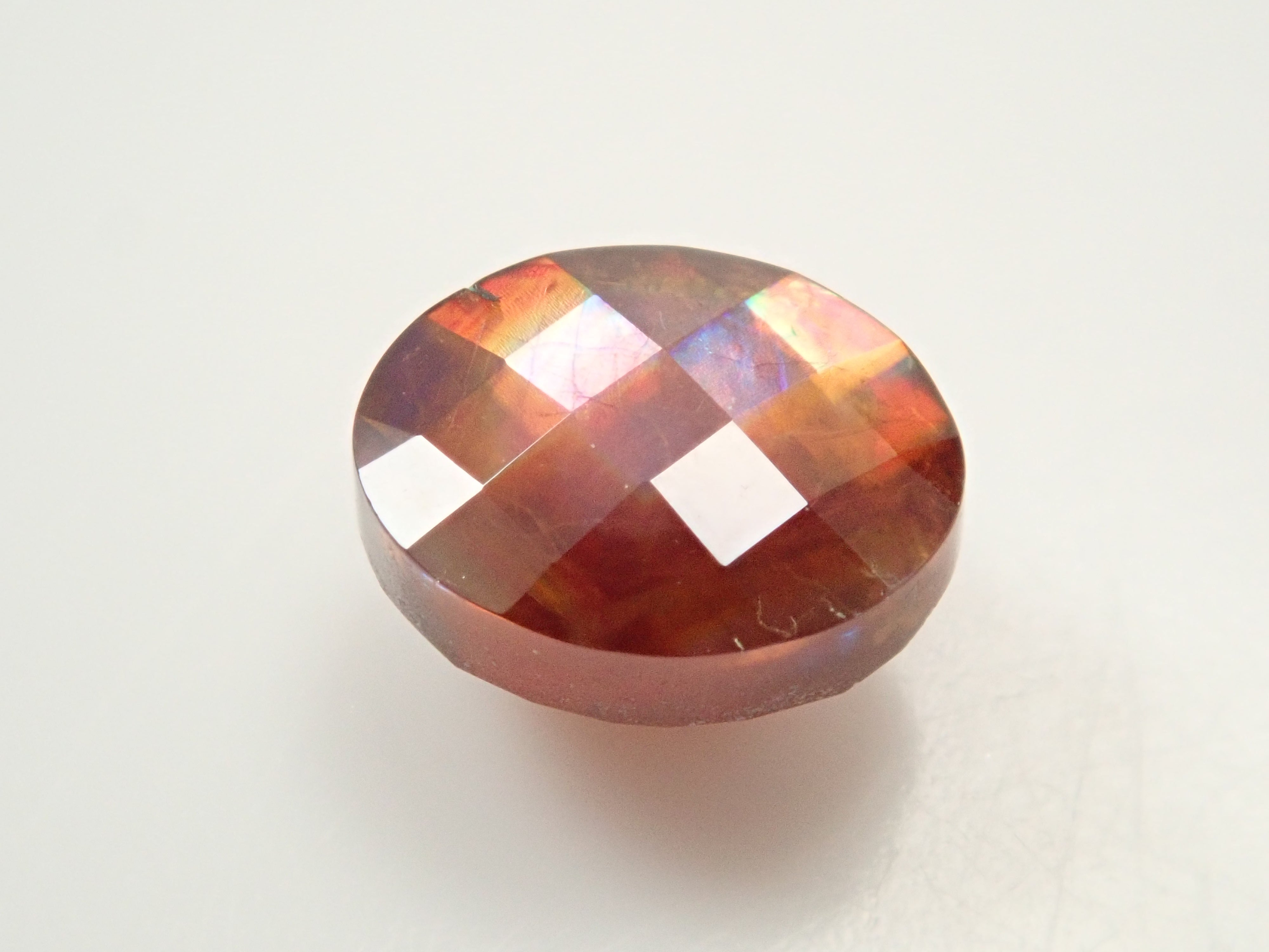 【12562003掲載】奈良県天川村産レインボーガーネット（アンドラダイトガーネット） 1.207ctルース