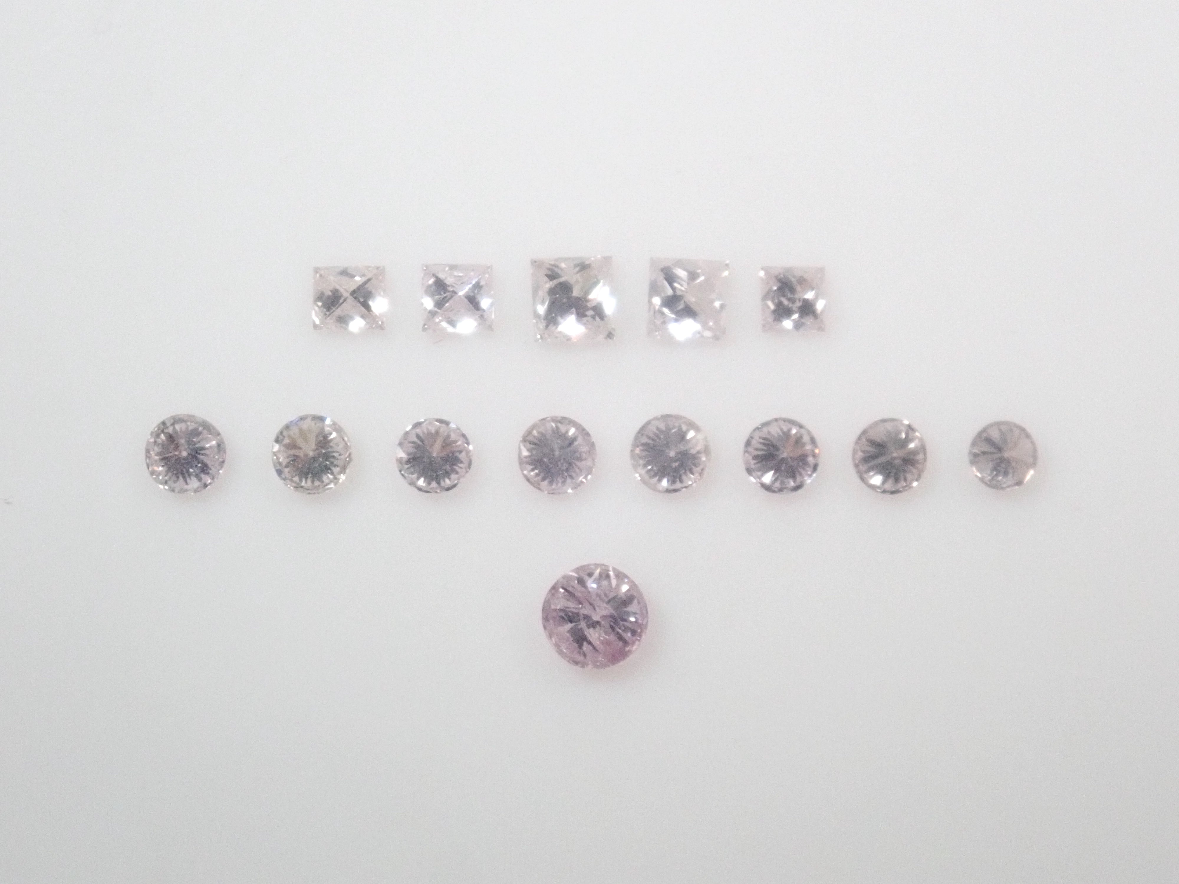 【3/1 22時販売】《限定15石》通常39,800円のFANCYカラーのピンクダイヤ含むピンクダイヤモンド1石ルース《複数購入割引有》