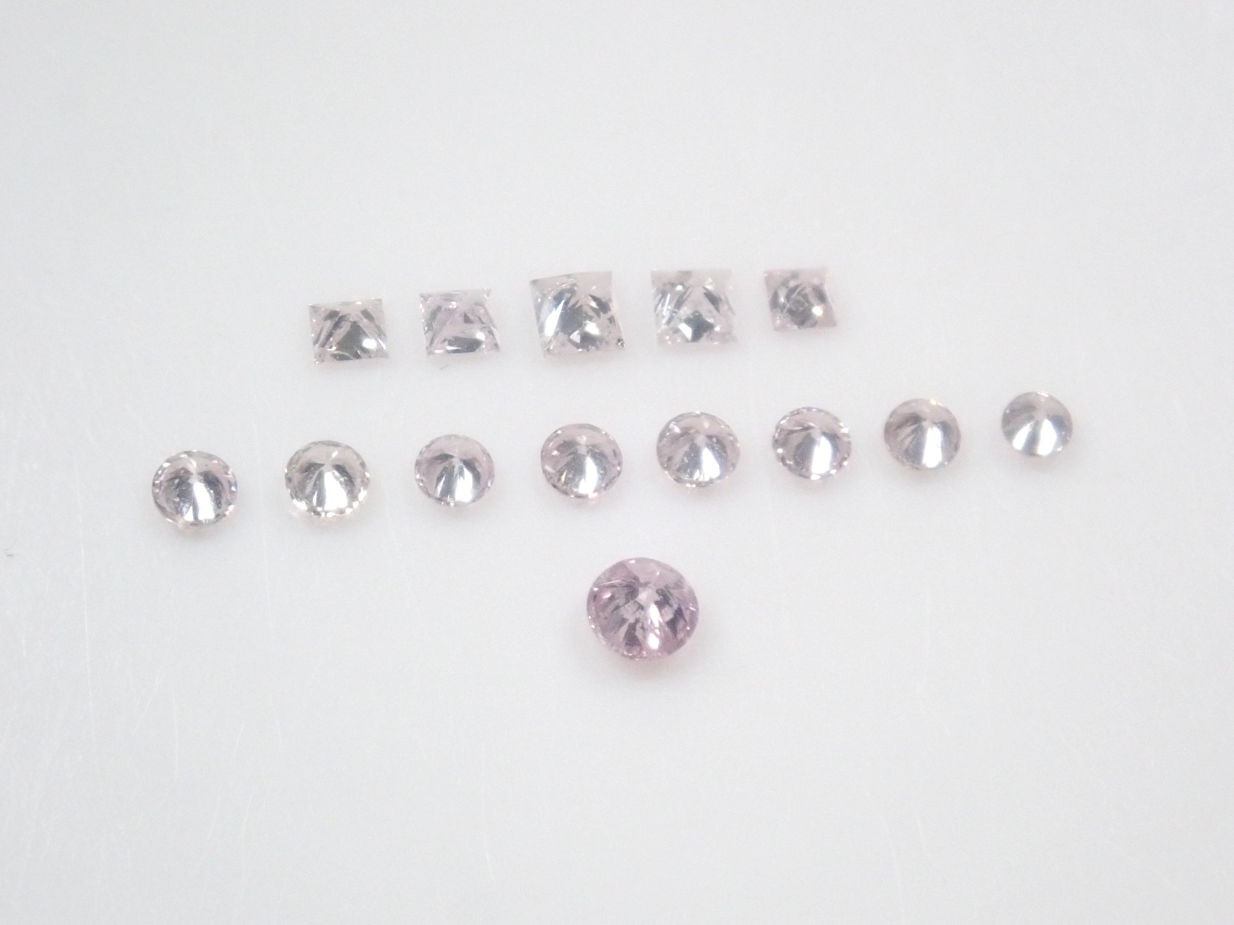 【3/1 22時販売】《限定15石》通常39,800円のFANCYカラーのピンクダイヤ含むピンクダイヤモンド1石ルース《複数購入割引有》