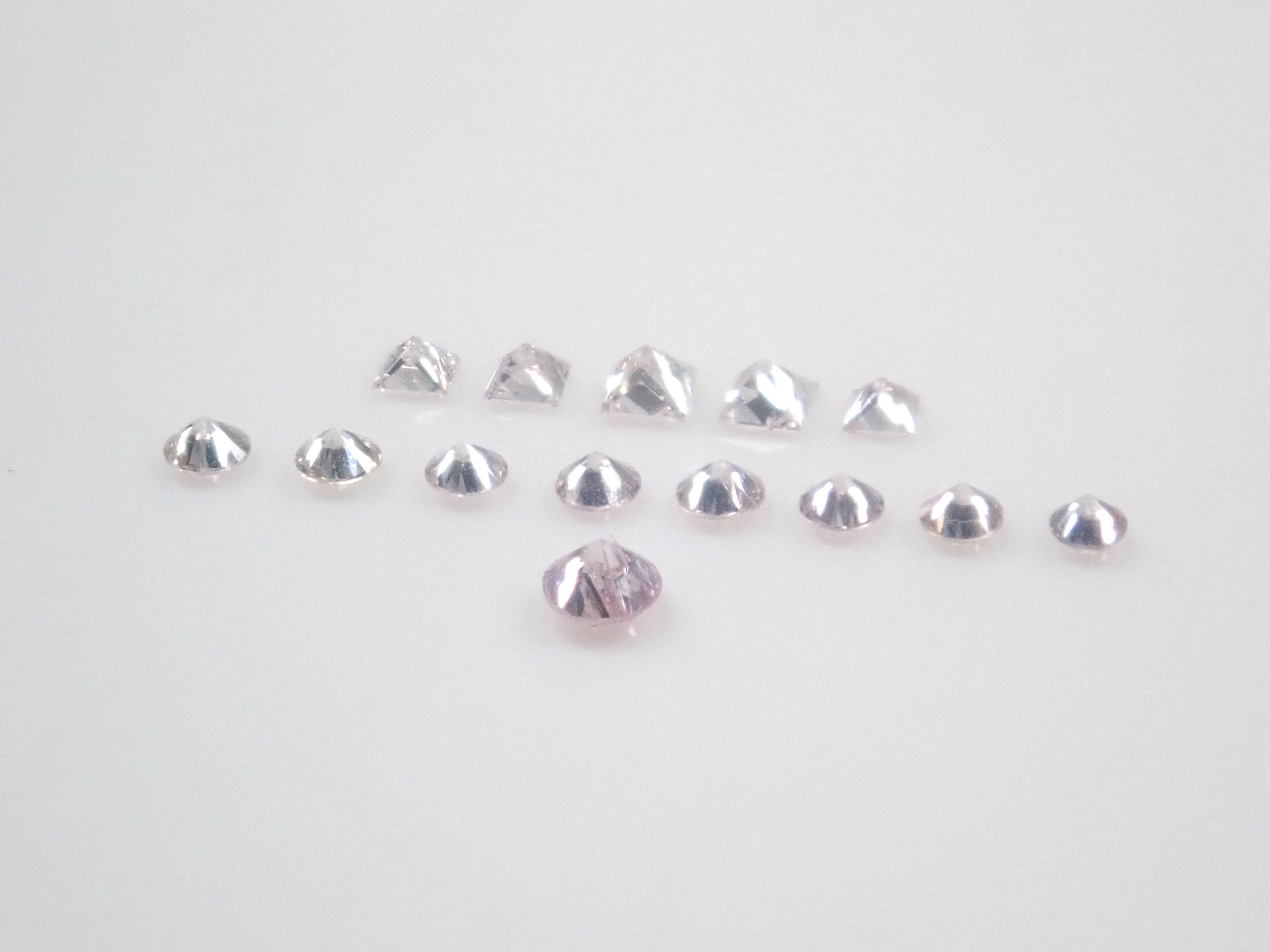 【3/1 22時販売】《限定15石》通常39,800円のFANCYカラーのピンクダイヤ含むピンクダイヤモンド1石ルース《複数購入割引有》