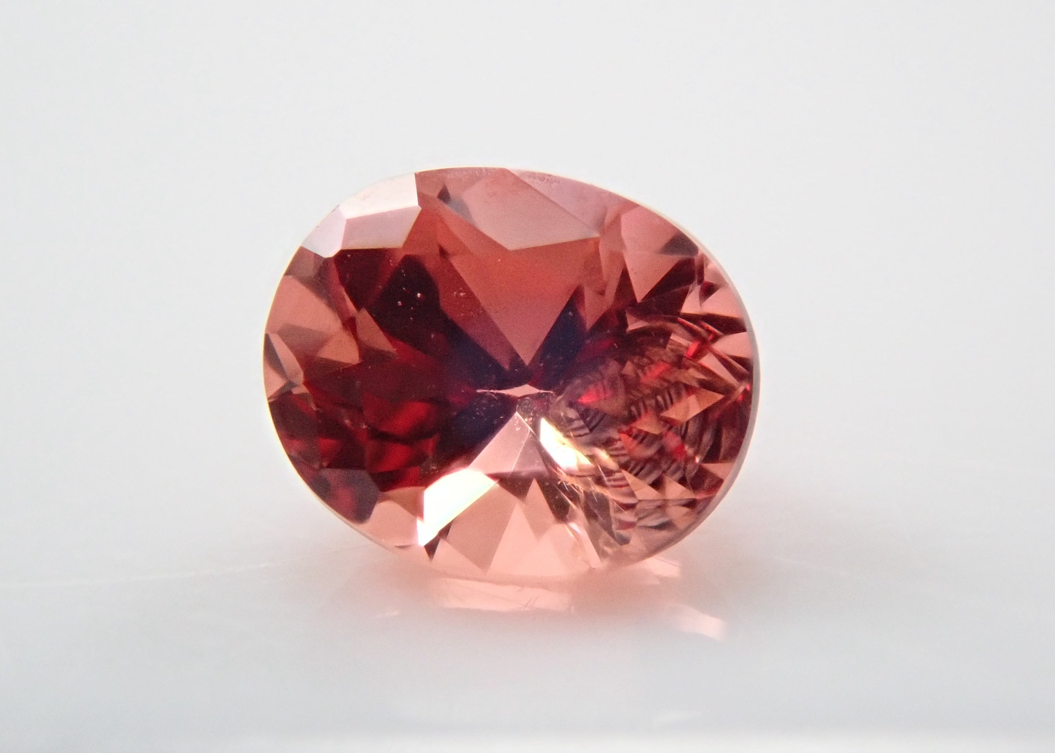 Orange spinel 0.116ct loose