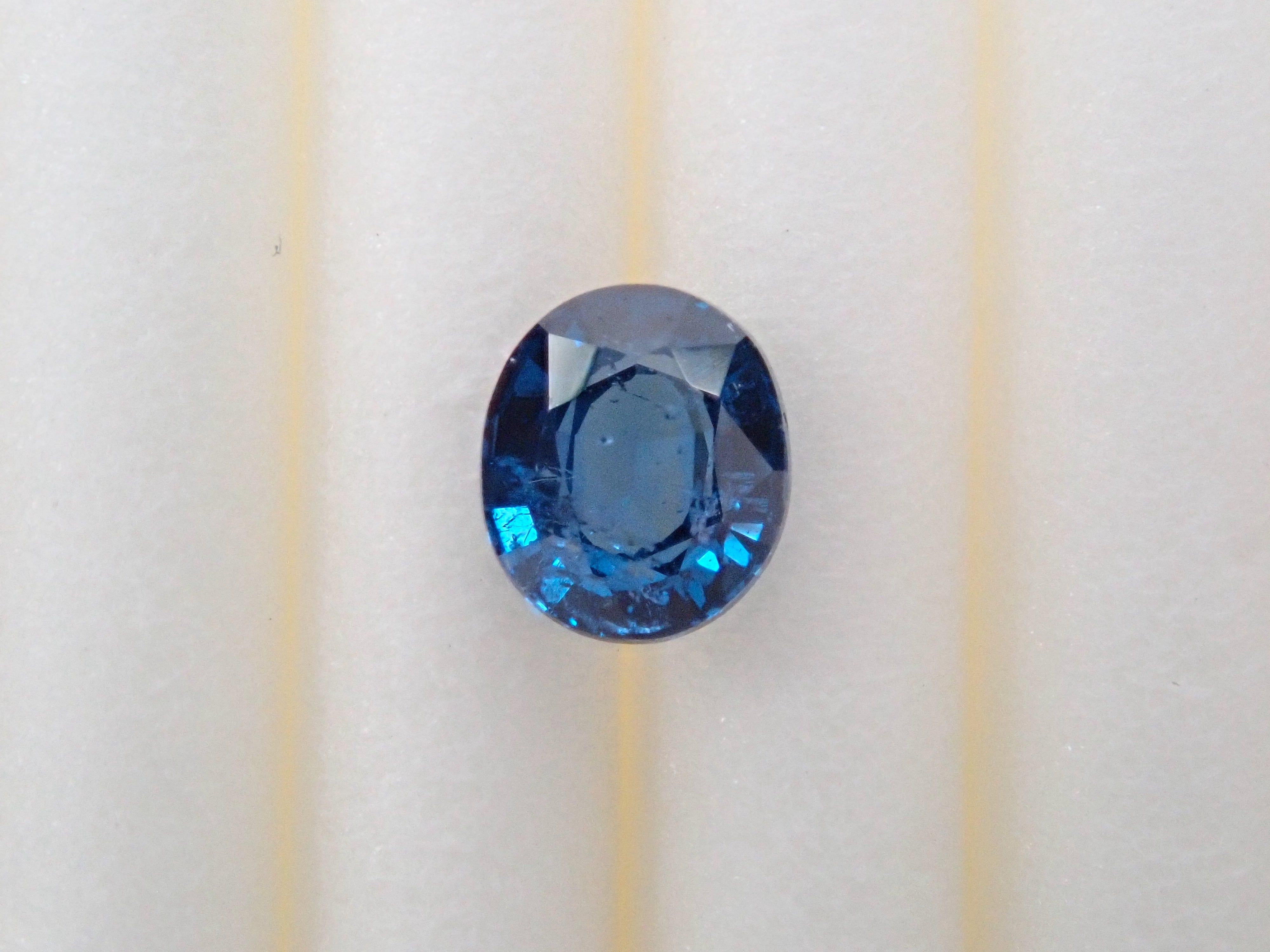 Blue Garnite from Nigeria 0.361ct Ruth Japanese-German Edition