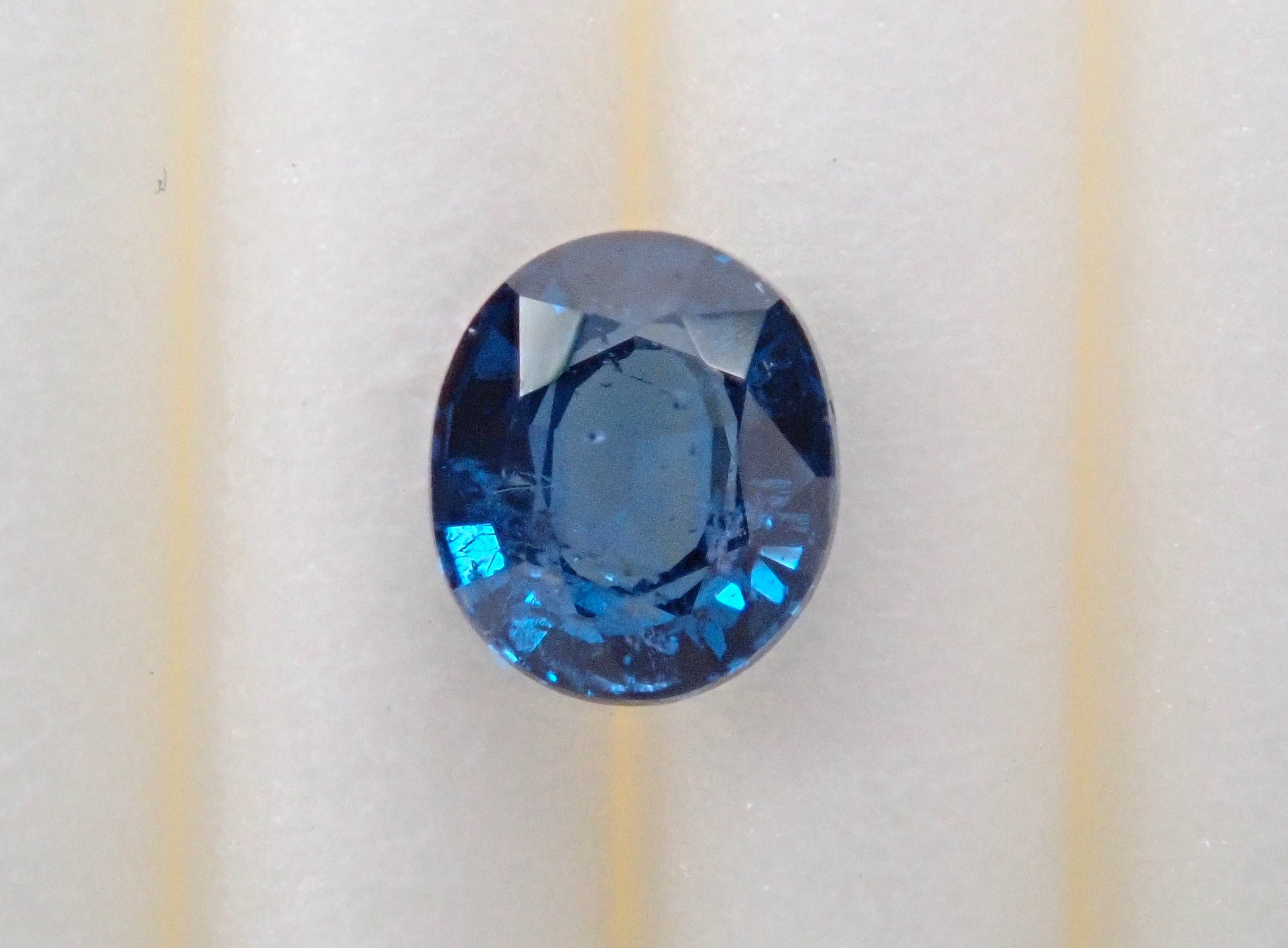 Blue Garnite from Nigeria 0.361ct Ruth Japanese-German Edition