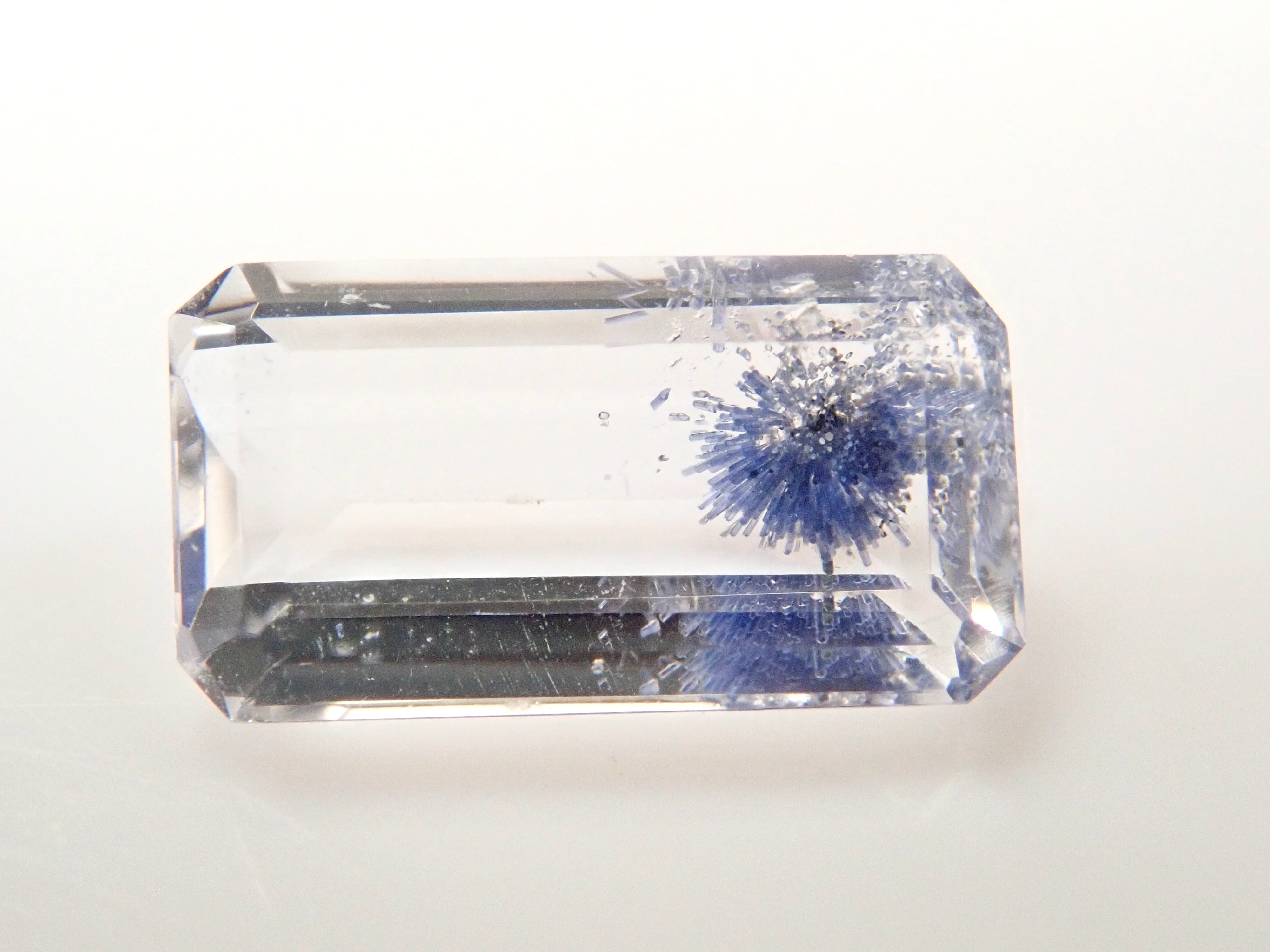 [On sale March 23rd at 10 PM] Brazilian Dumortierite in Quartz 0.929ct Loose Stone