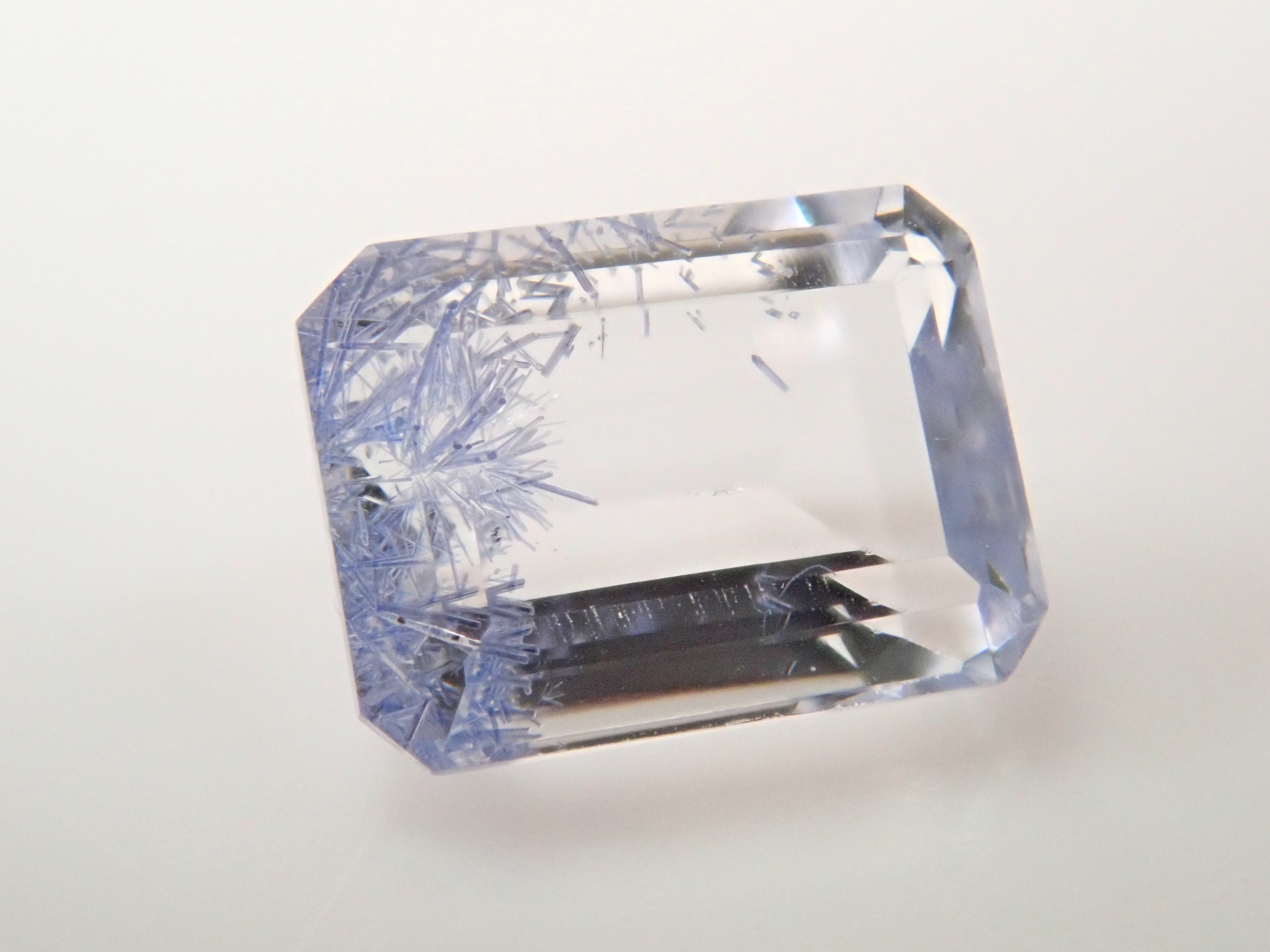 [12562091] Brazilian Dumortierite in Quartz 0.720ct Loose Stone