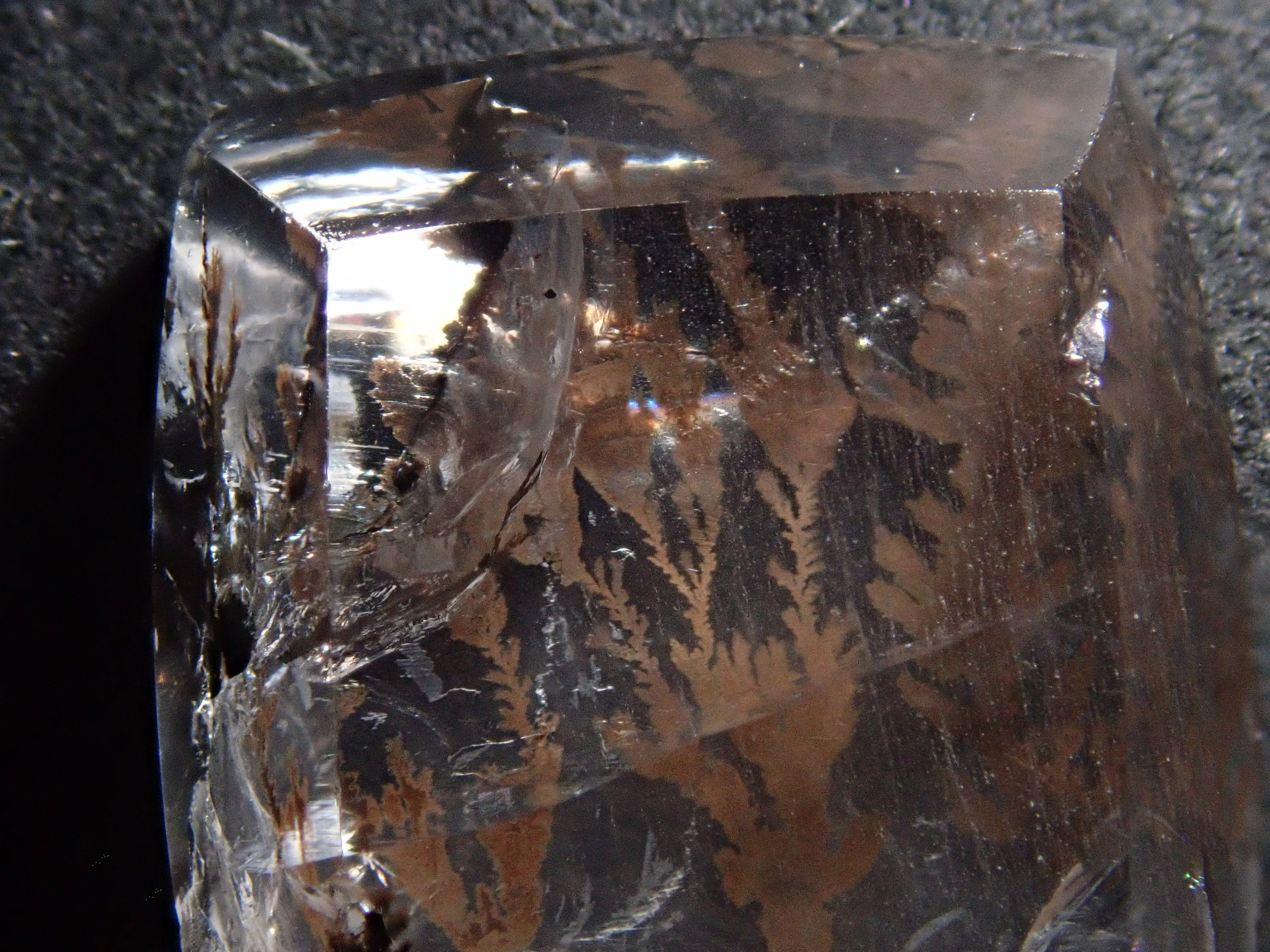 【12562082掲載】ブラジル産デンドリティッククォーツ 6.059ctルース