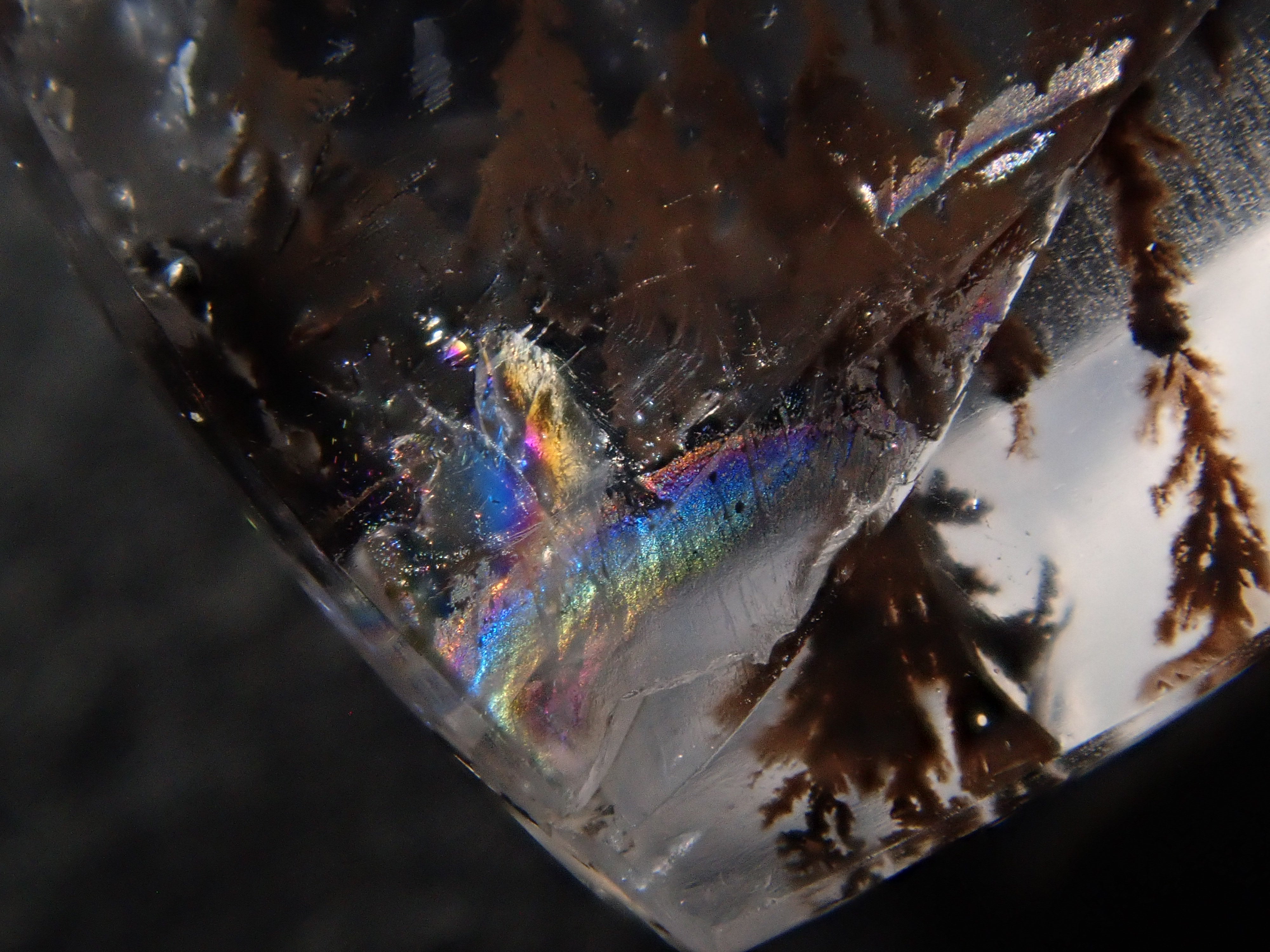 【12562082掲載】ブラジル産デンドリティッククォーツ 6.059ctルース