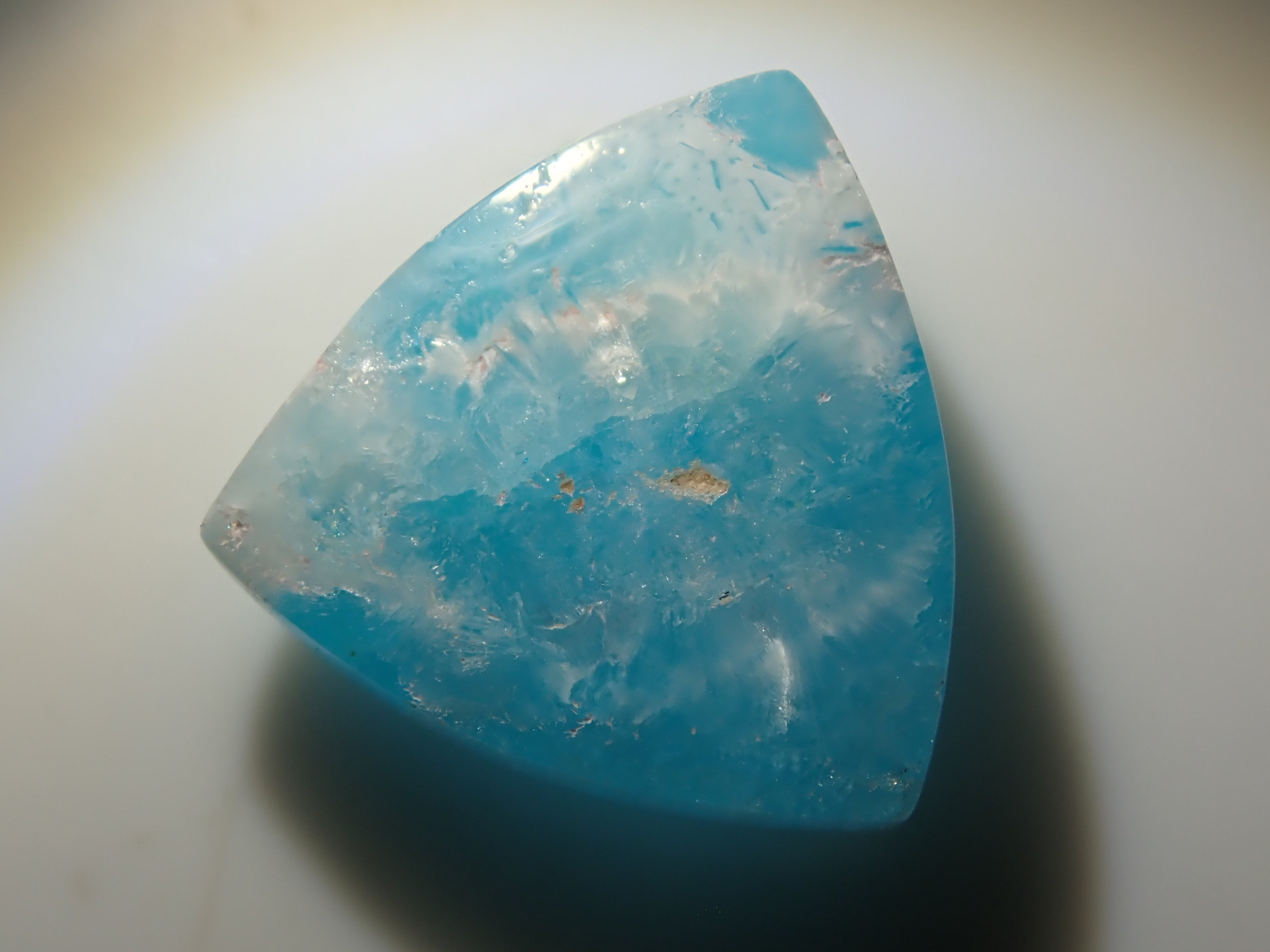 【12562032掲載】コンゴ産ヘミモルファイト 4.009ctルース