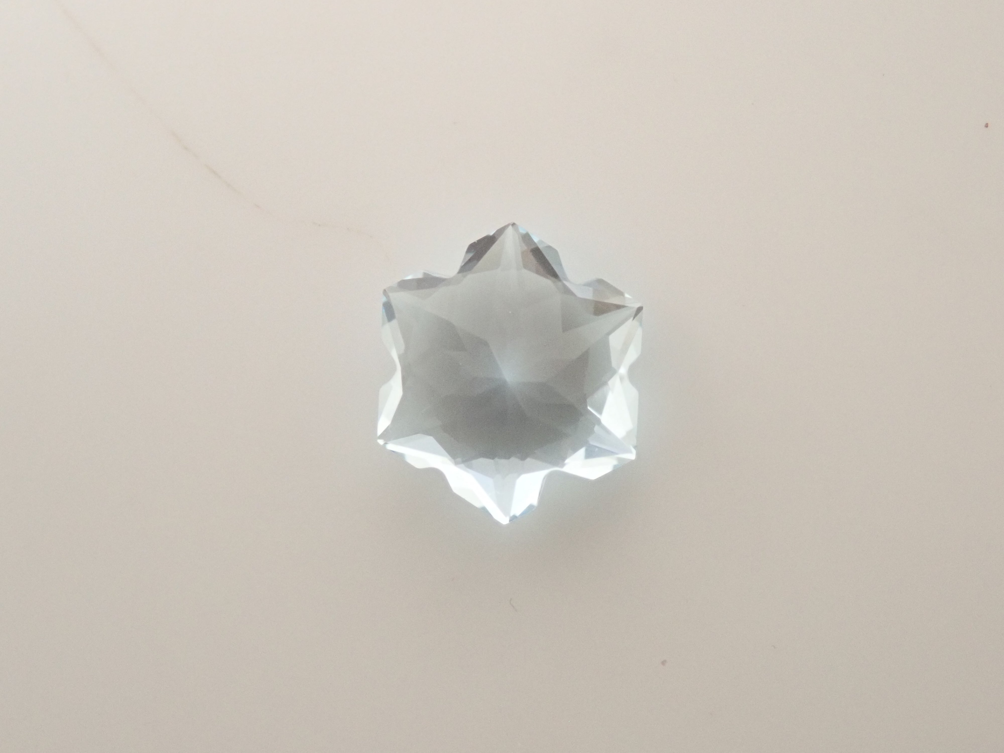 【12562066掲載】ブラジル産スカイブルートパーズ 0.834ctルース