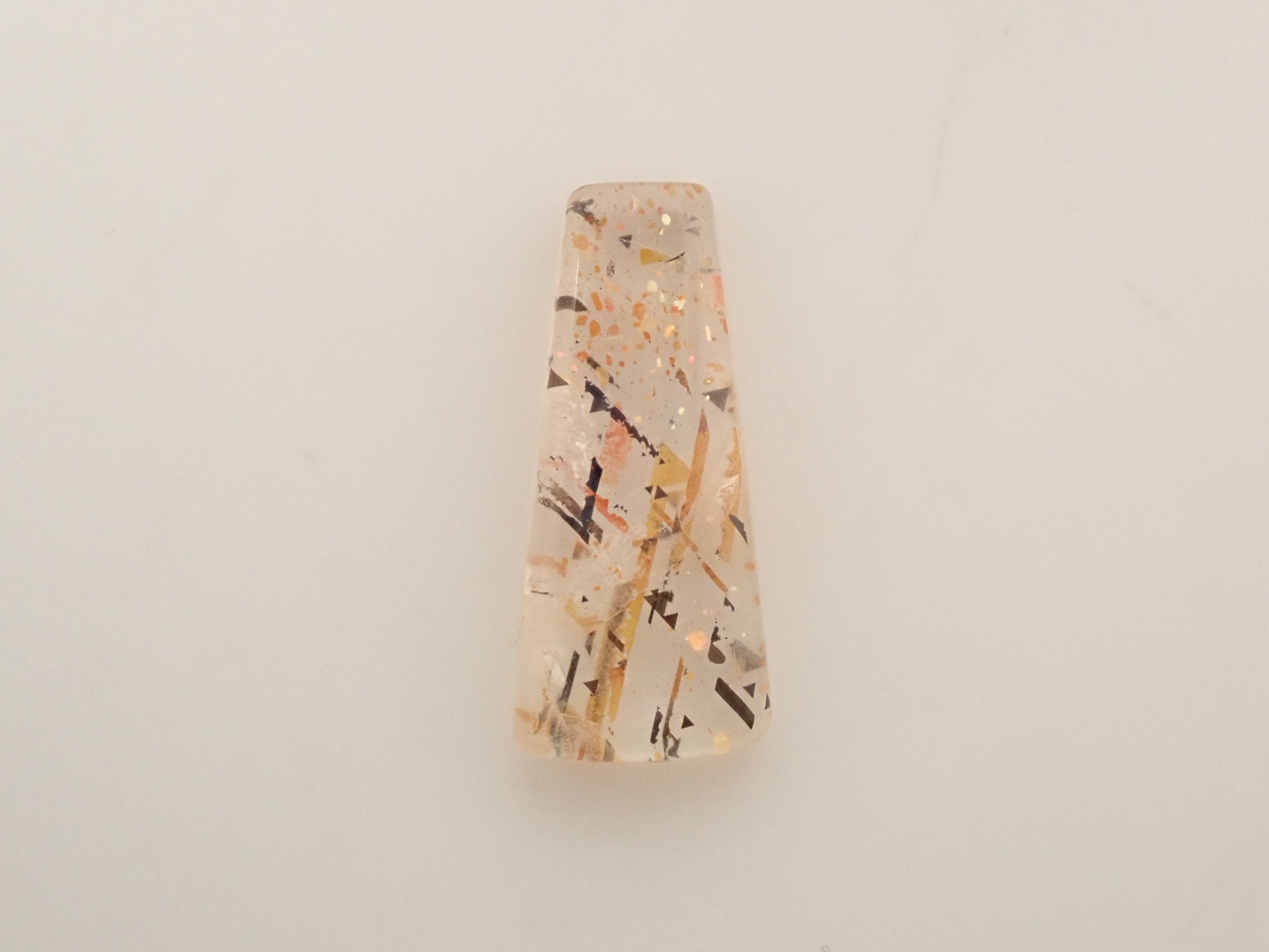 【12562045掲載】オーストラリア産レインボーラティスサンストーン 1.053ctルース