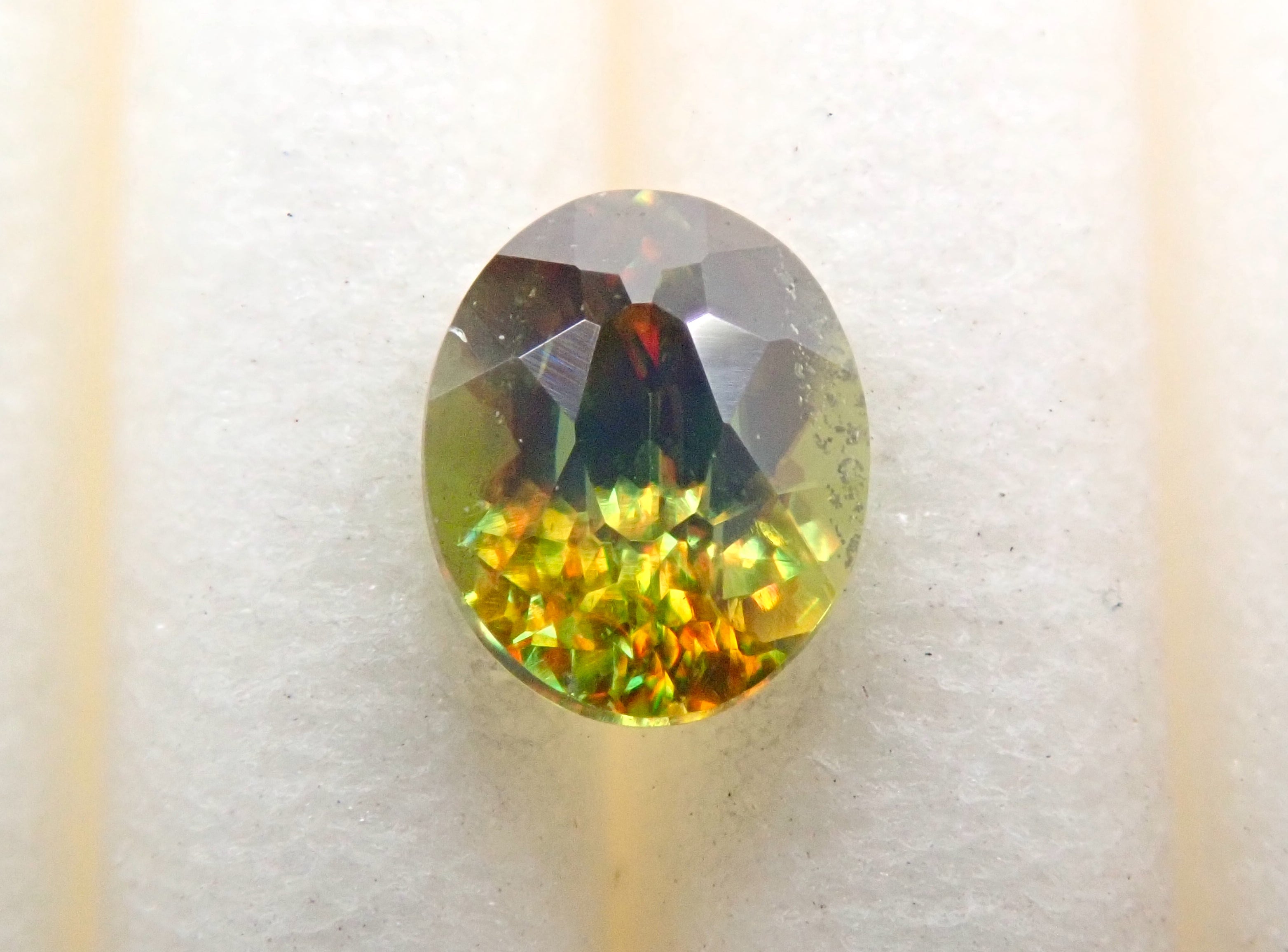 Chrome Sphene 0.253ct loose