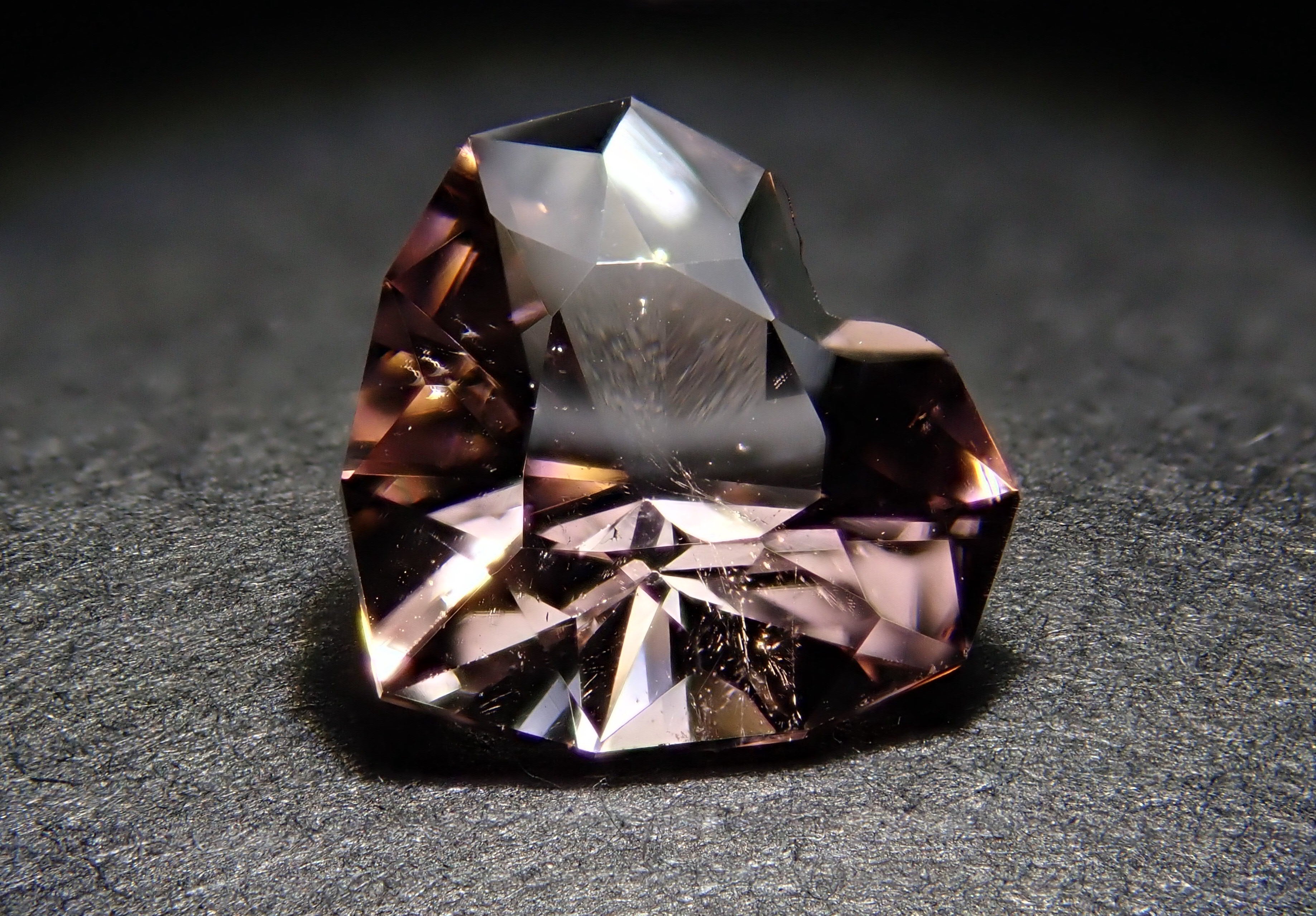 Bicolor Tourmaline 0.792ct Loose (Heart Shape)