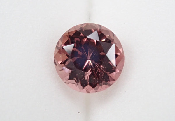Pink tourmaline 6.1mm/1.031ct loose stone