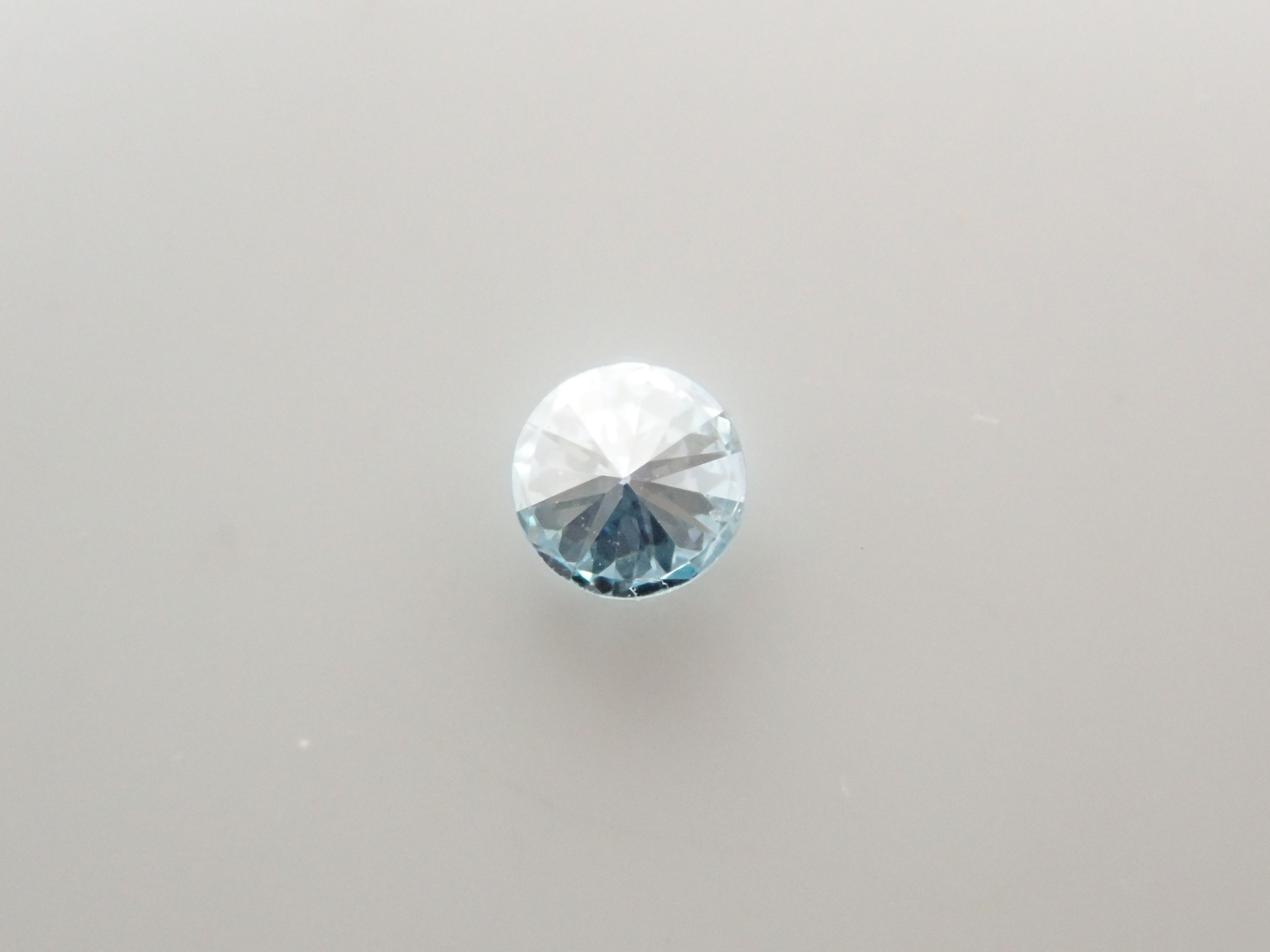 ブルーダイヤモンド（トリートメント） 0.095ctルース(Fancy Greenish Blue, SI1)